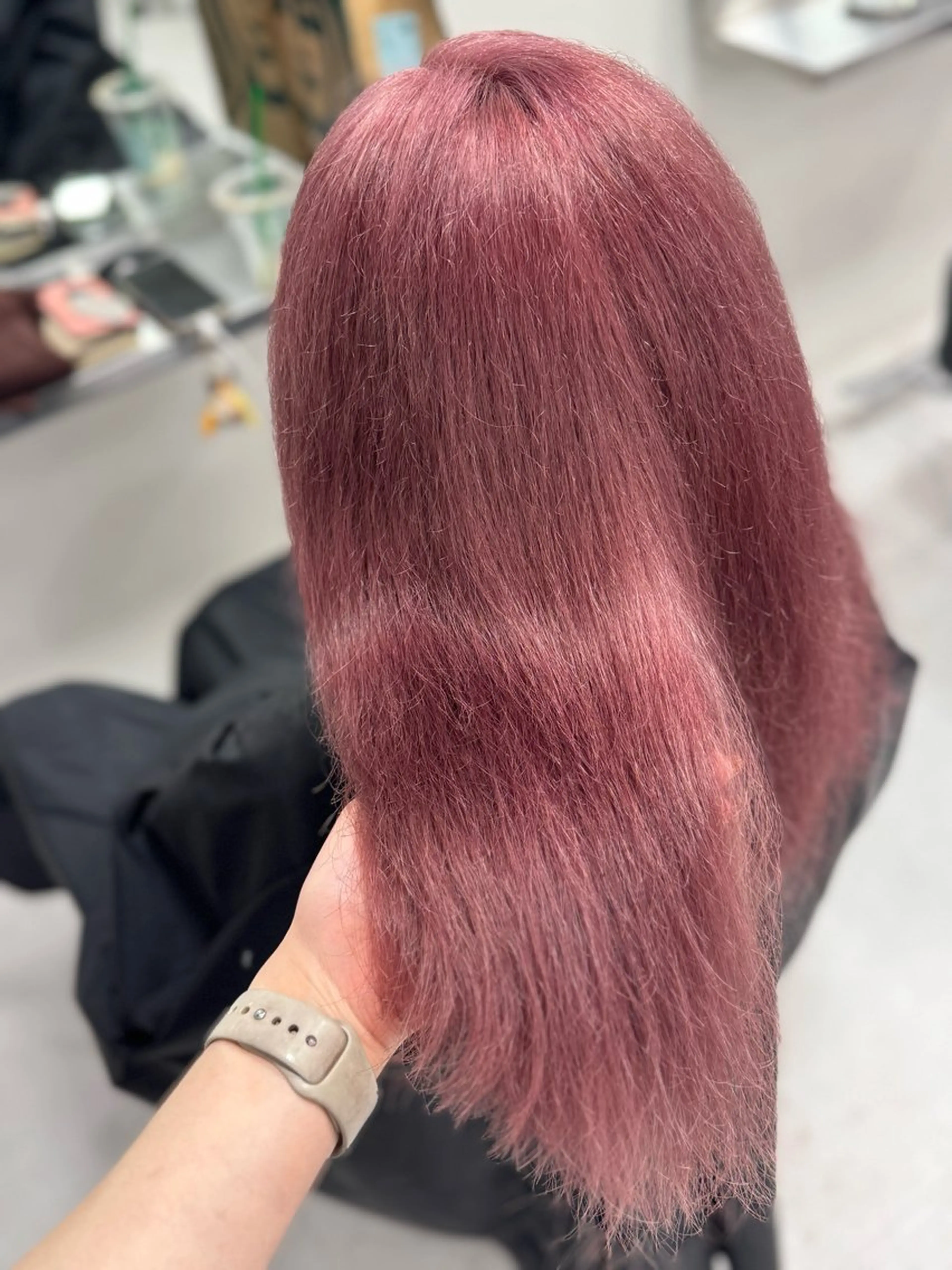 ロング カラー ハイトーンカラー 表参道/ブリーチ/ みずは🎀のヘアスタイル