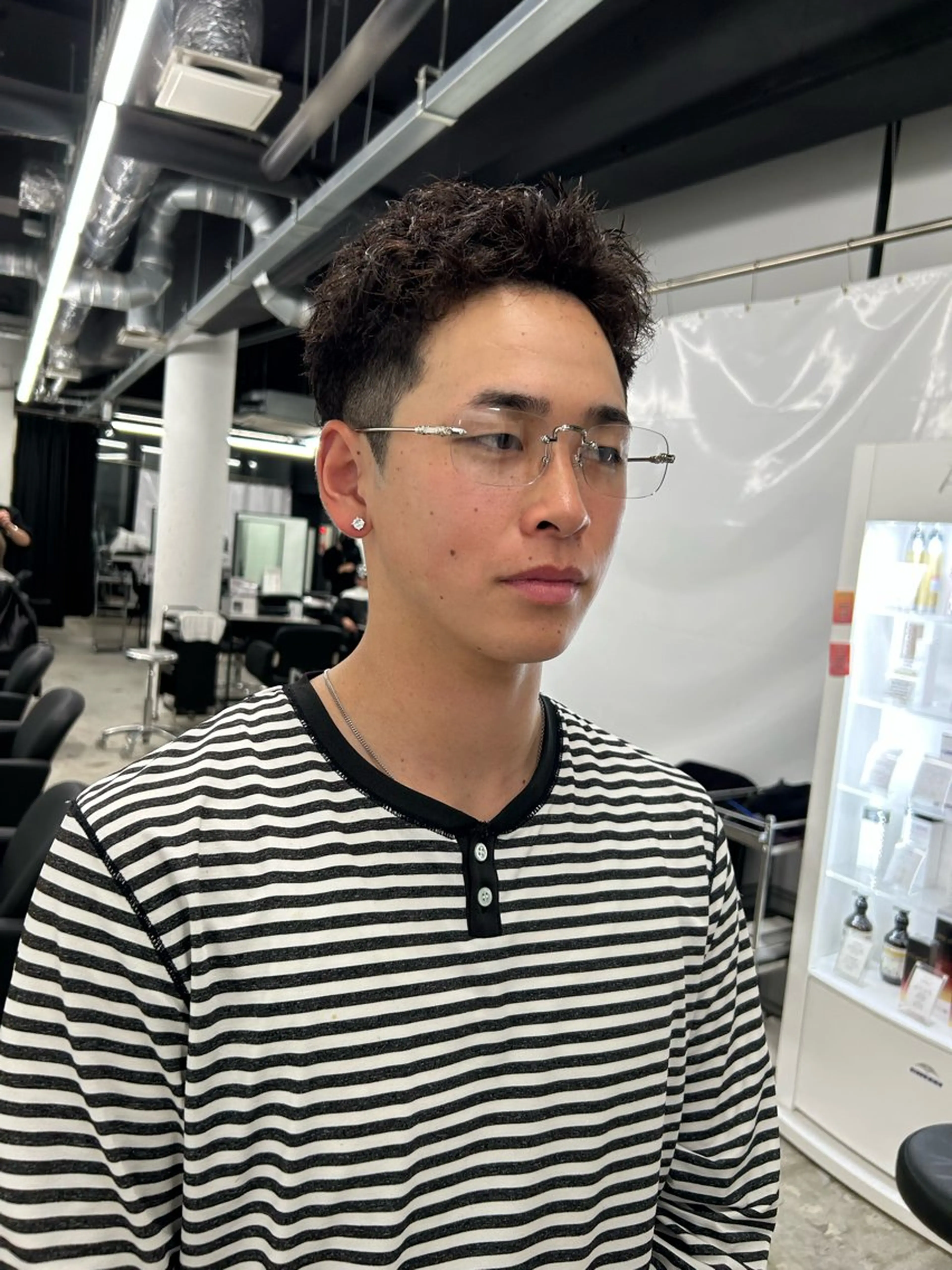 ショート パーマ メンズ 【pia】 syuuのヘアスタイル