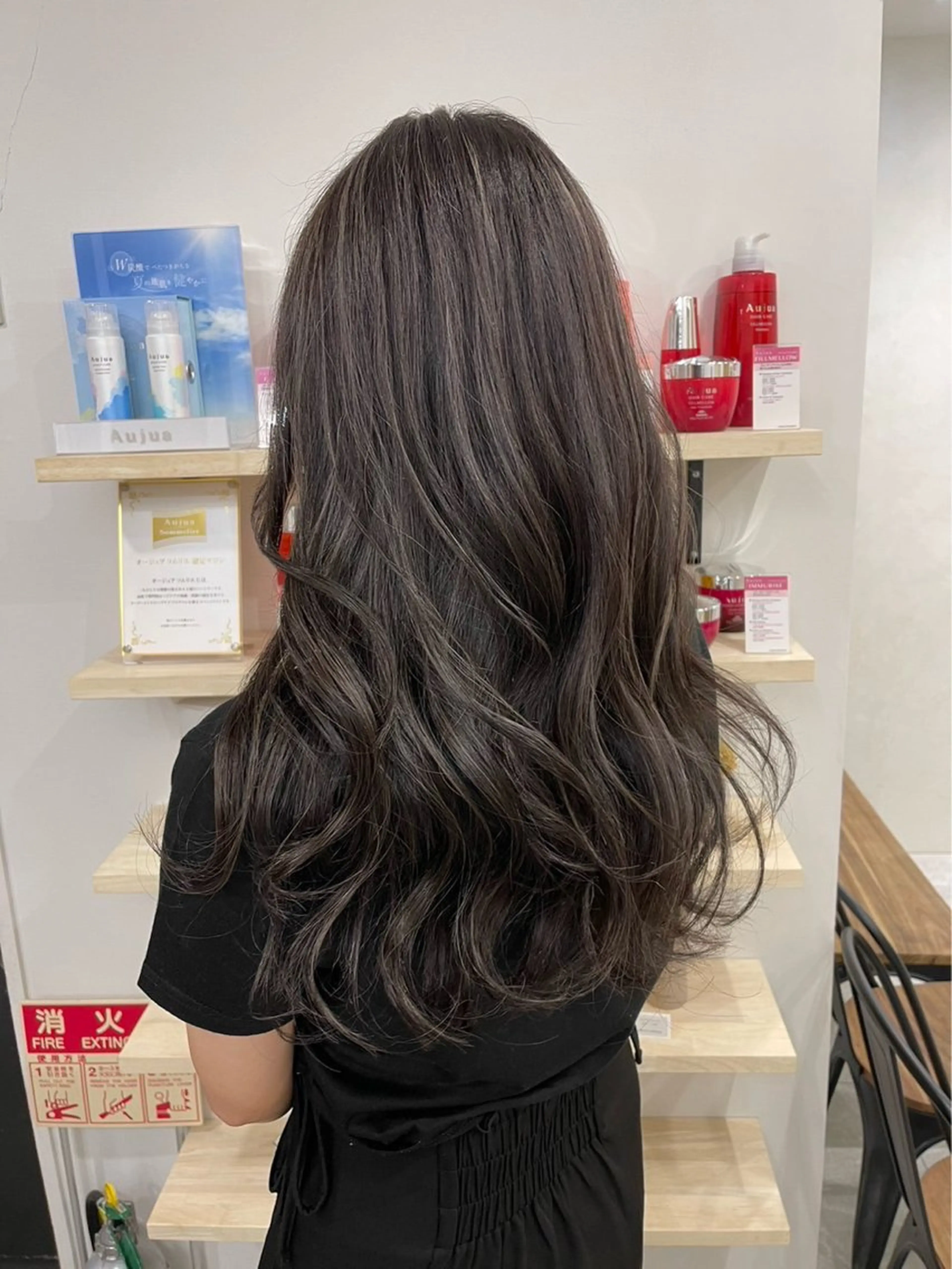 ツヤ感カラーの写真