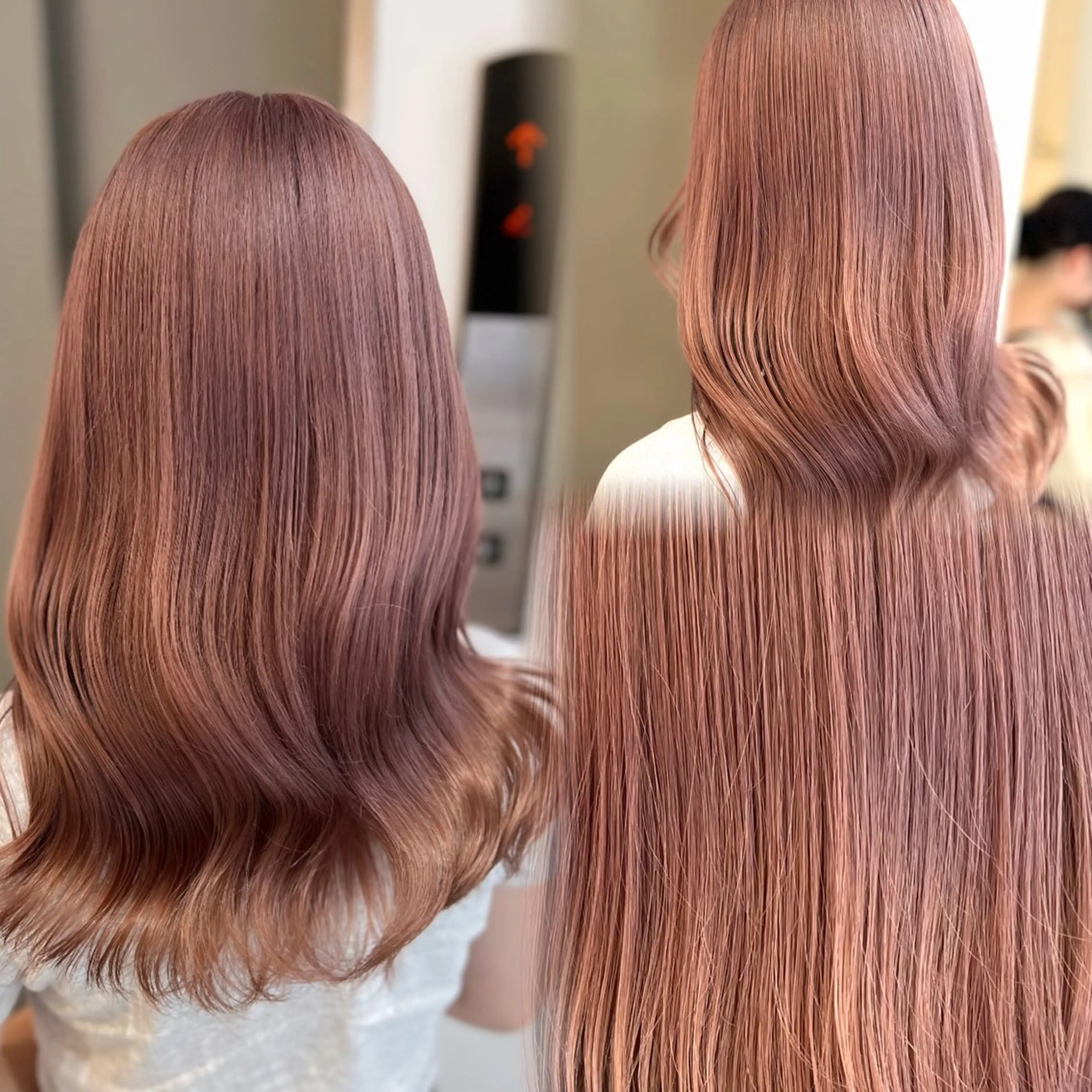 セミロング カット ヘアカラー トリートメント 🦈AKARI🦈 髪質改善/韓国風のヘアスタイル