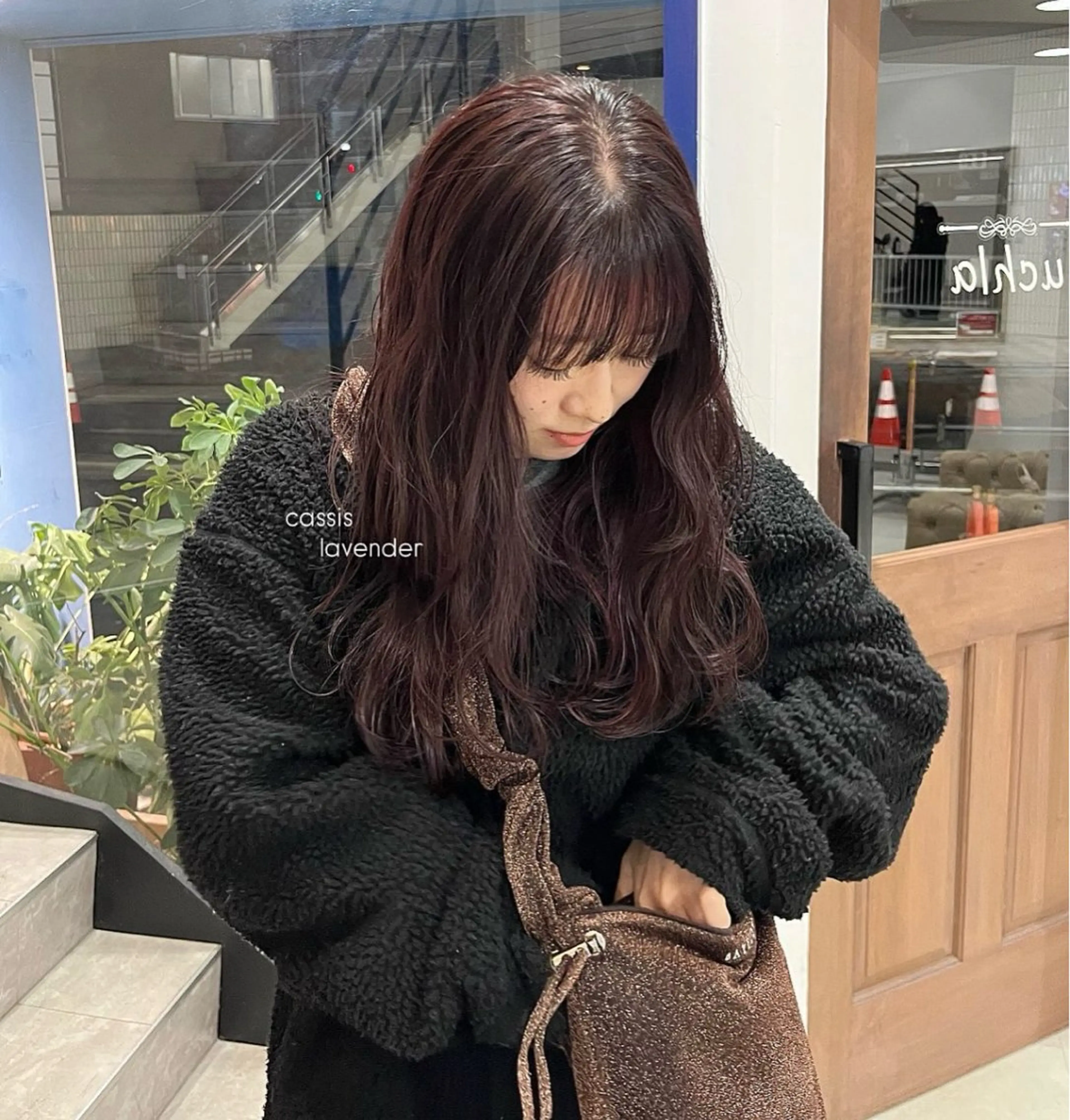 ロング カット ヘアカラー hana _のヘアスタイル