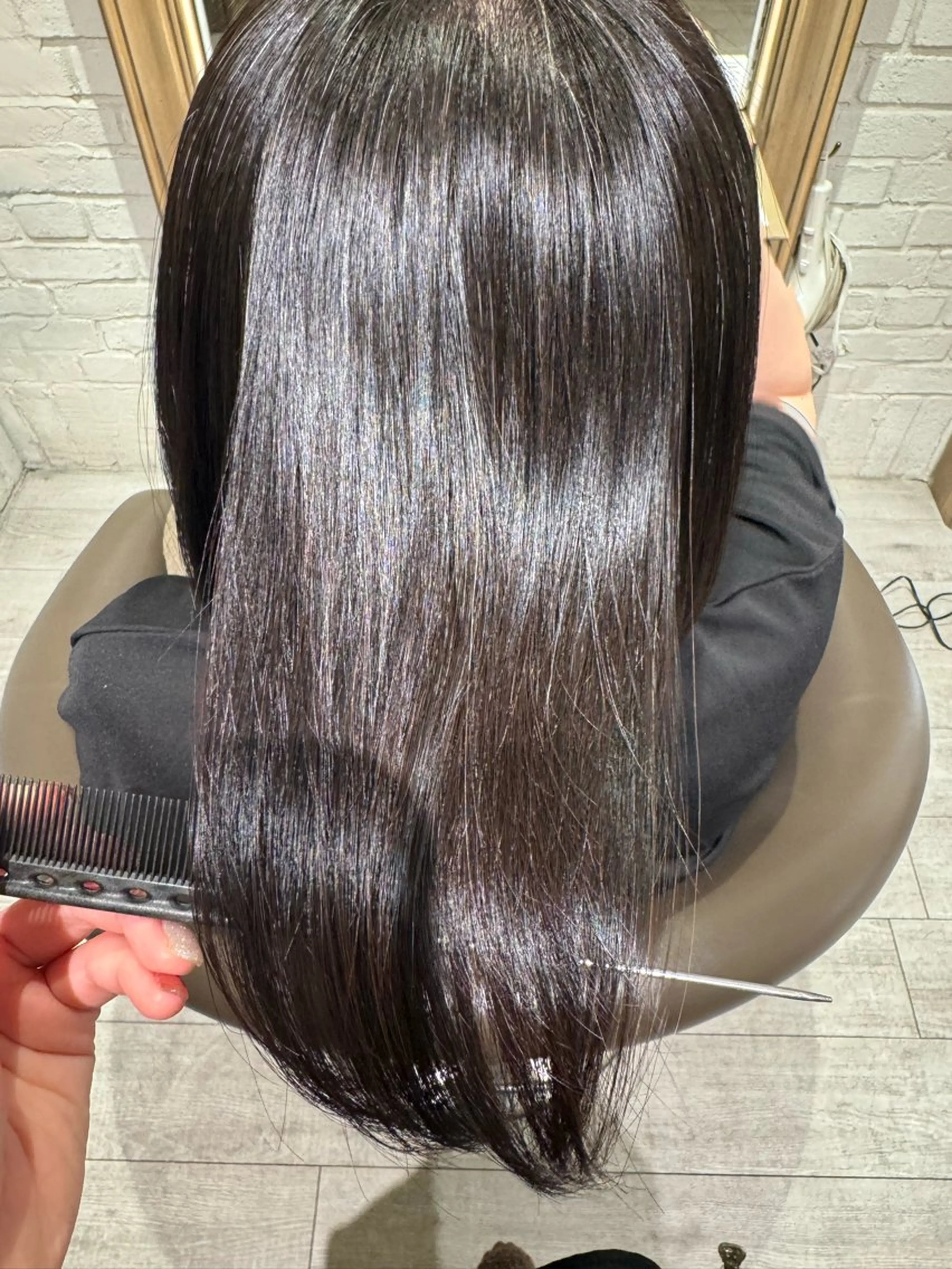 ショート 縮毛矯正 堀江美容室 千晶のヘアスタイル