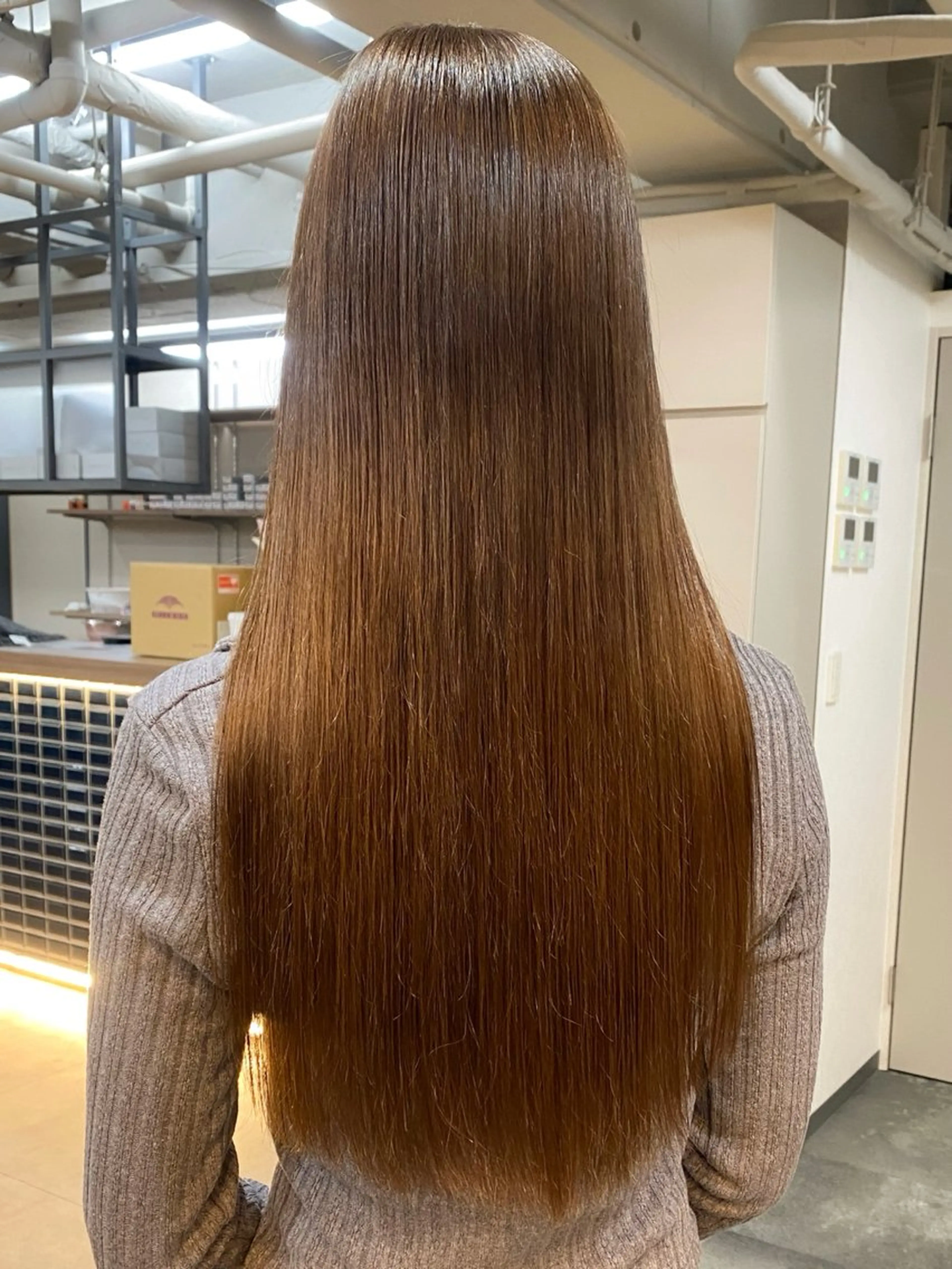 ロング カラー ブラウンカラー ヘーゼル カット ヘアカラー 🌼髪質改善･アレン ジ･レイヤー🌼のヘアスタイル