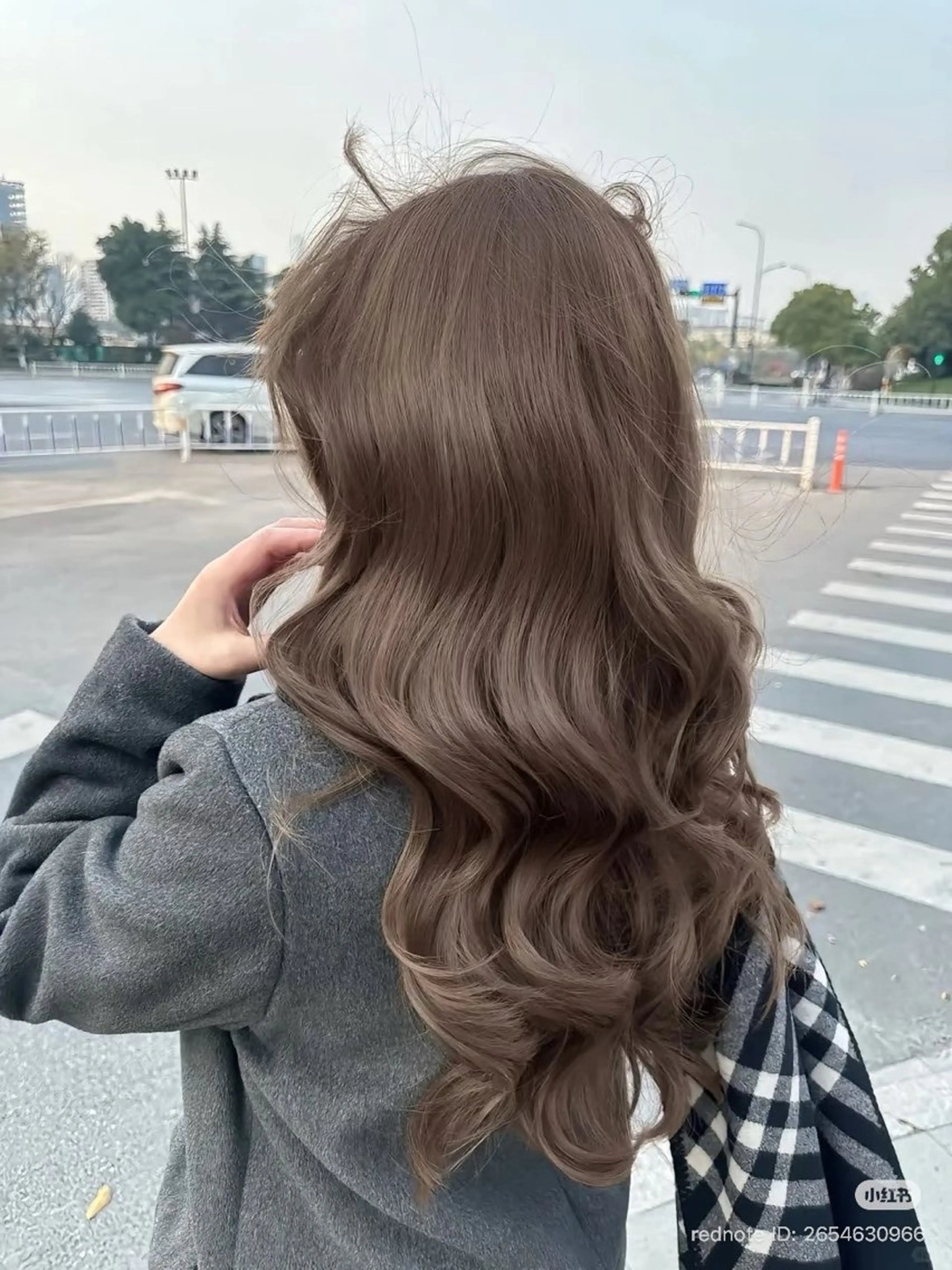 ロング ヘアカラー トリートメント ヘアセット 肌なじみベージュ 🦋azu🦋のヘアスタイル