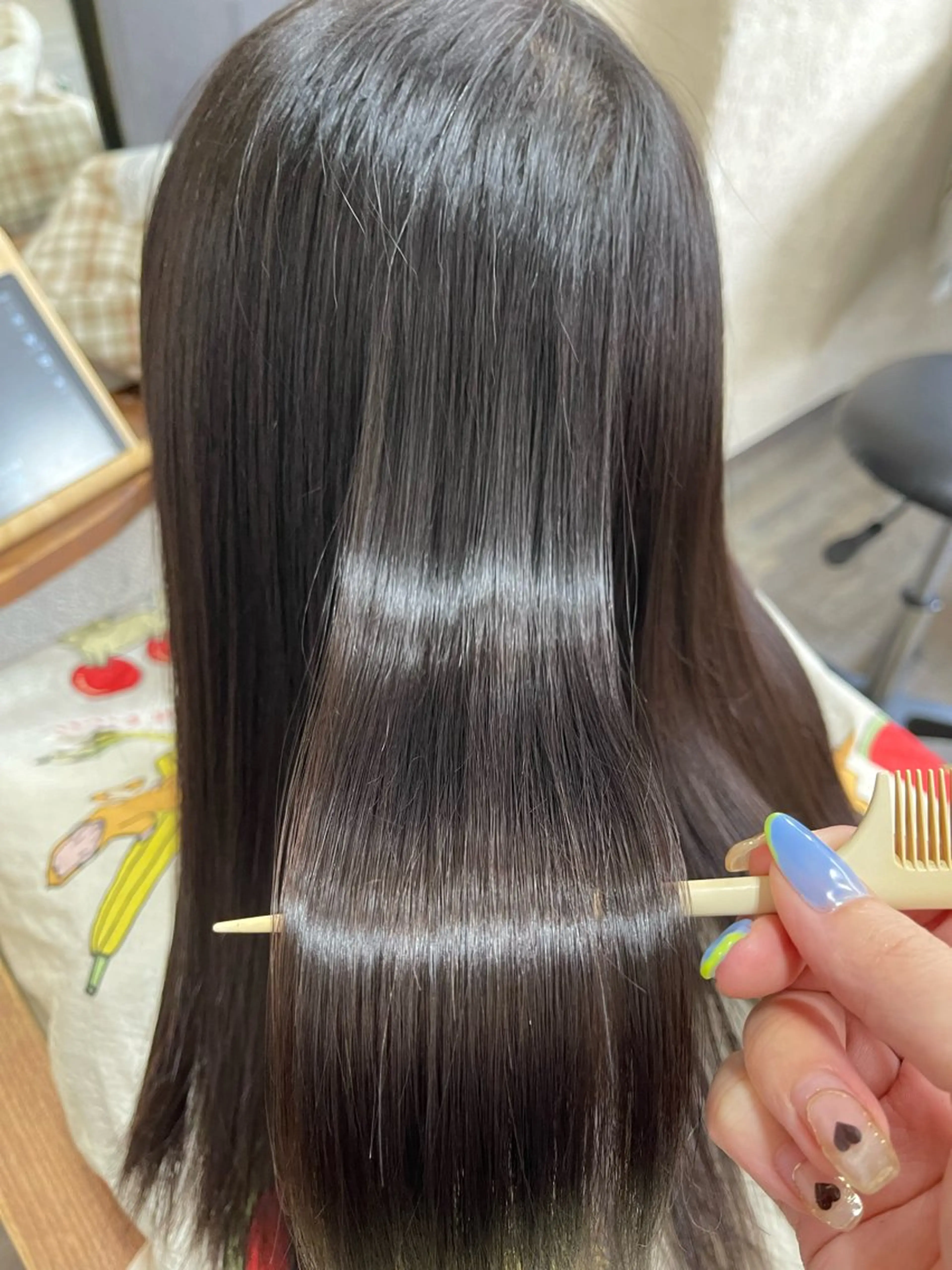 ロング トリートメント 磧本 祐里恵のヘアスタイル
