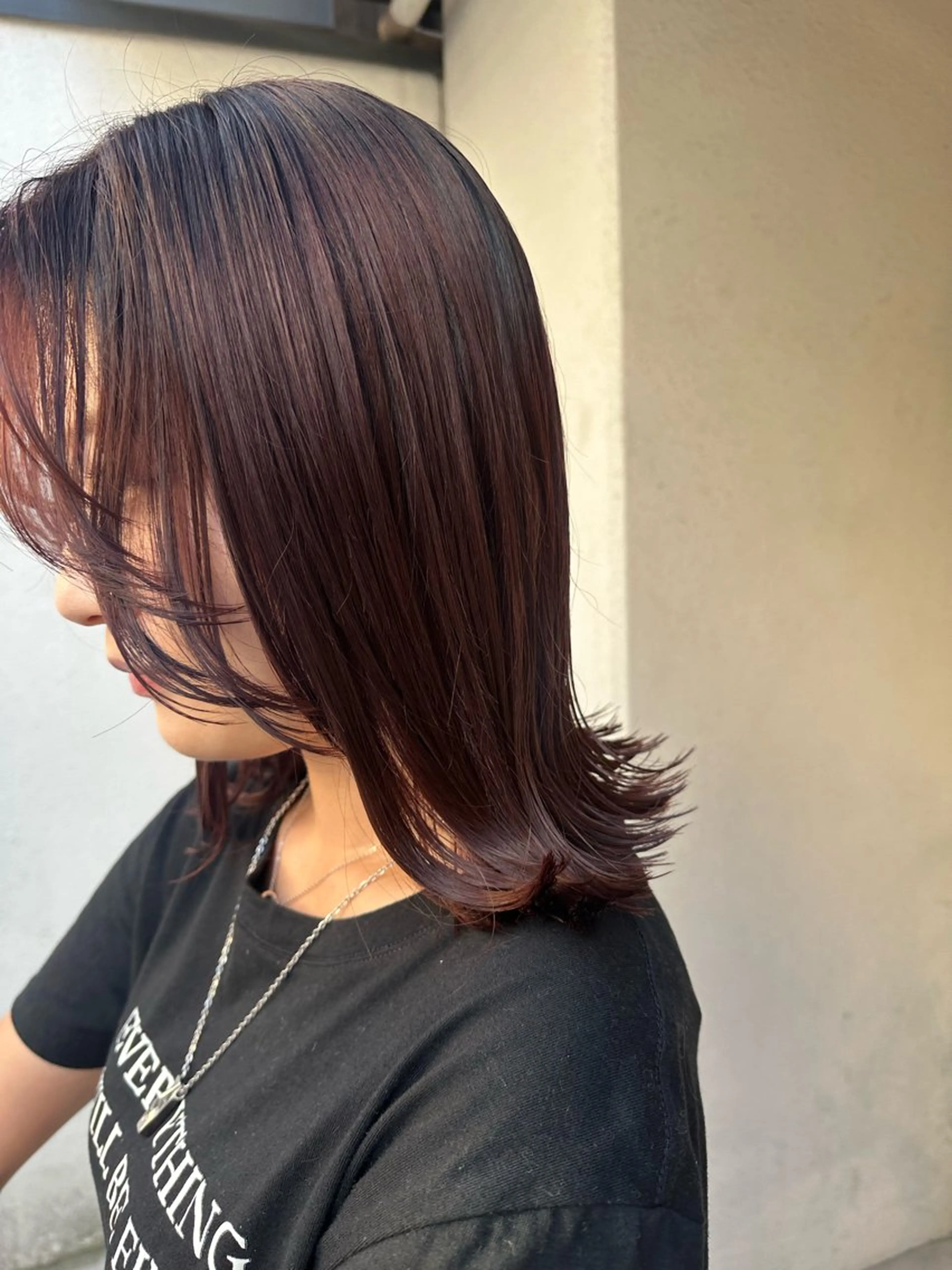 ミディアム 渡邉 ひかるのヘアスタイル