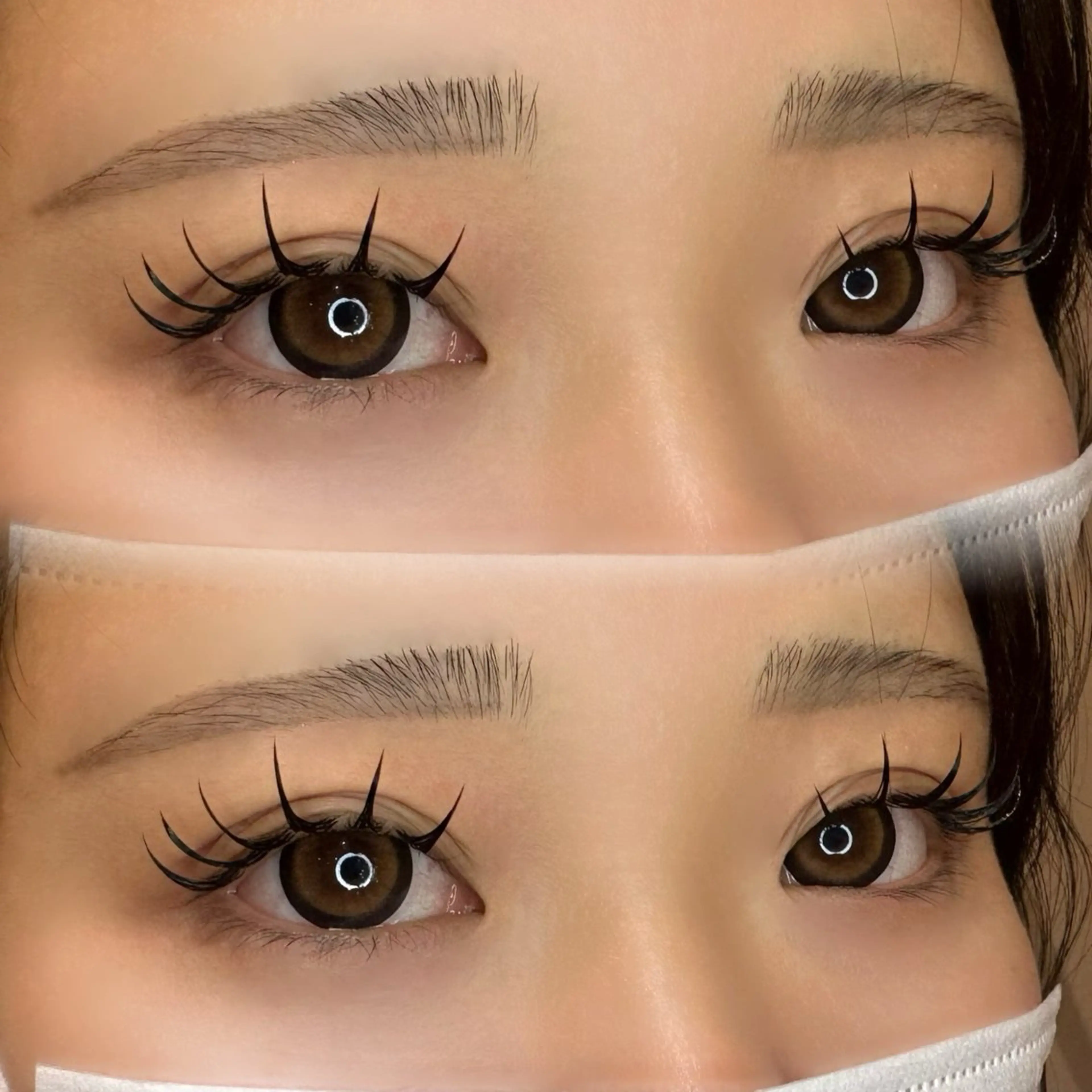 マツエク・マツパ K.Ura 𝜗𝜚のマツエク・マツパデザイン