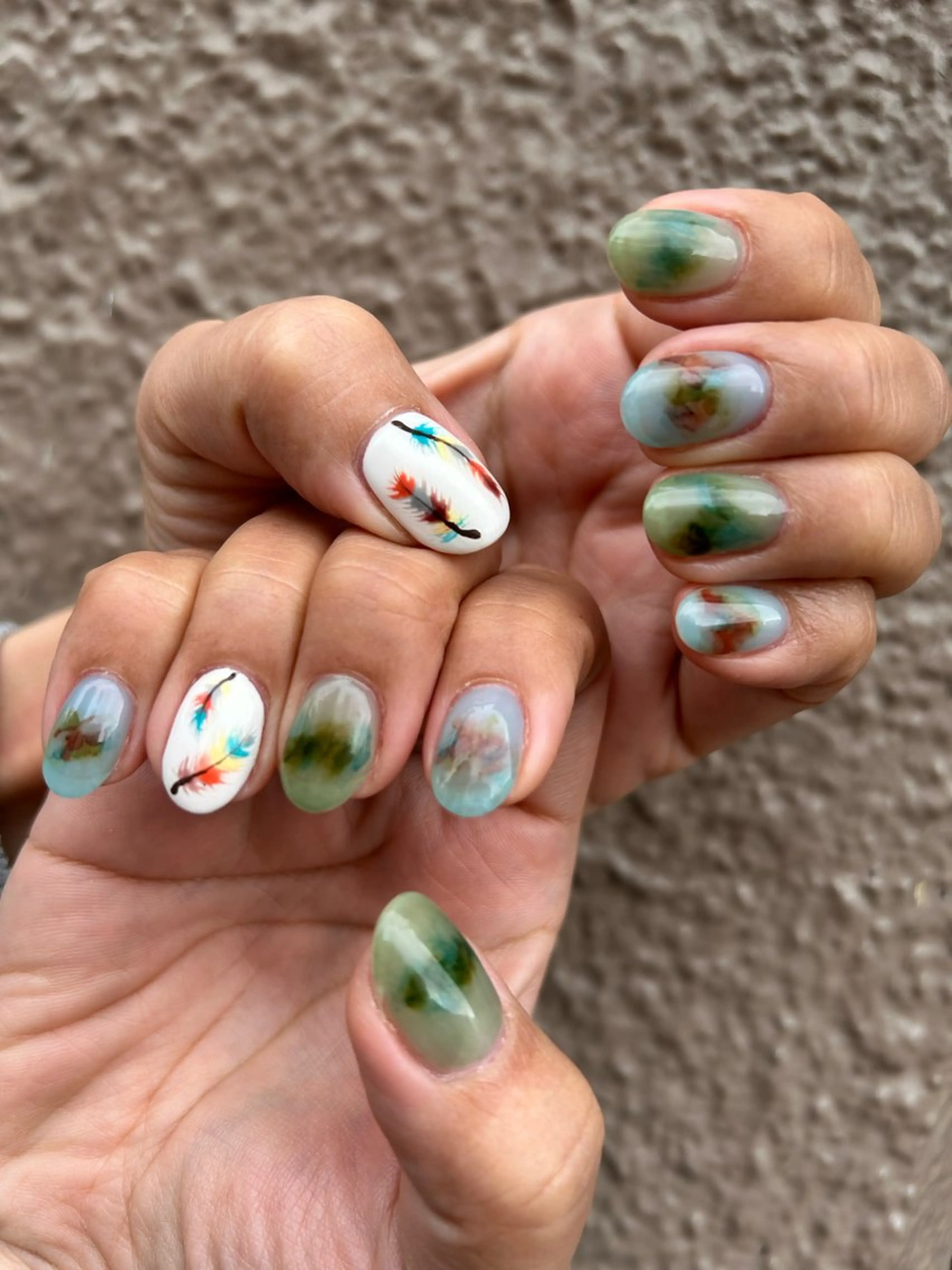 ネイル ハンドネイル フットネイル ✴︎ Delightのネイルデザイン