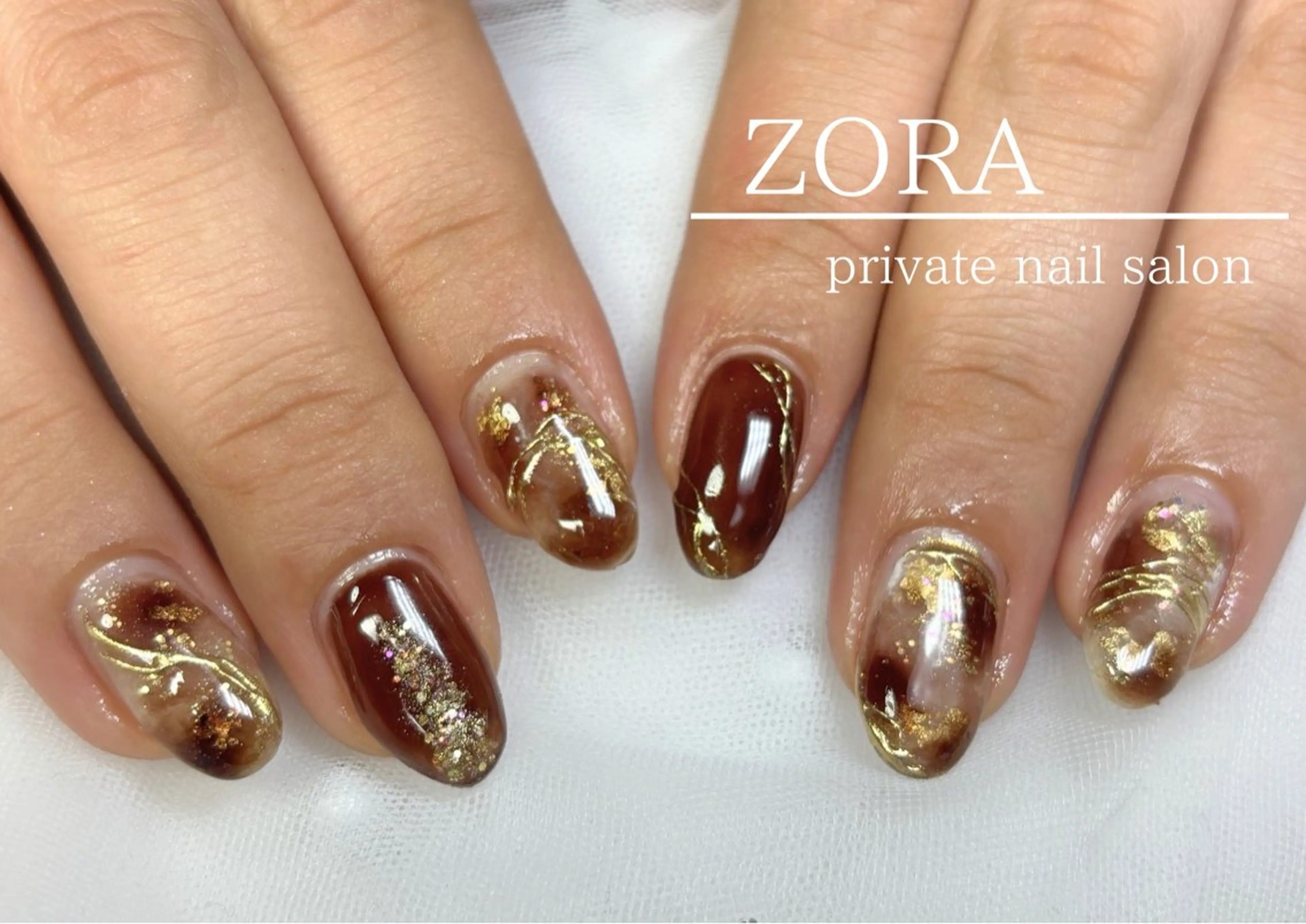 ネイル ハンドネイル ZORA yuのネイルデザイン