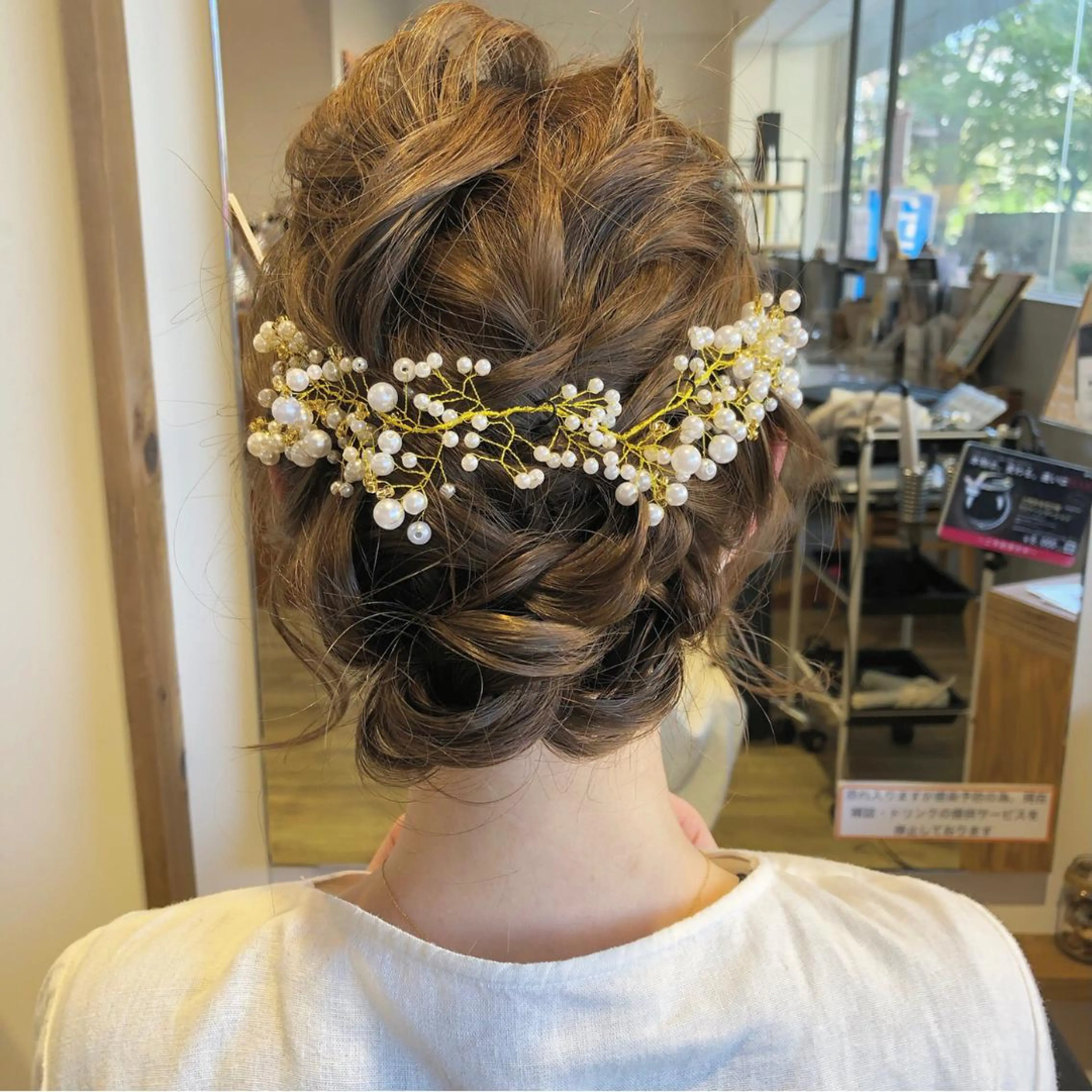 セミロング ヘアセット 小森 樹奈のヘアスタイル