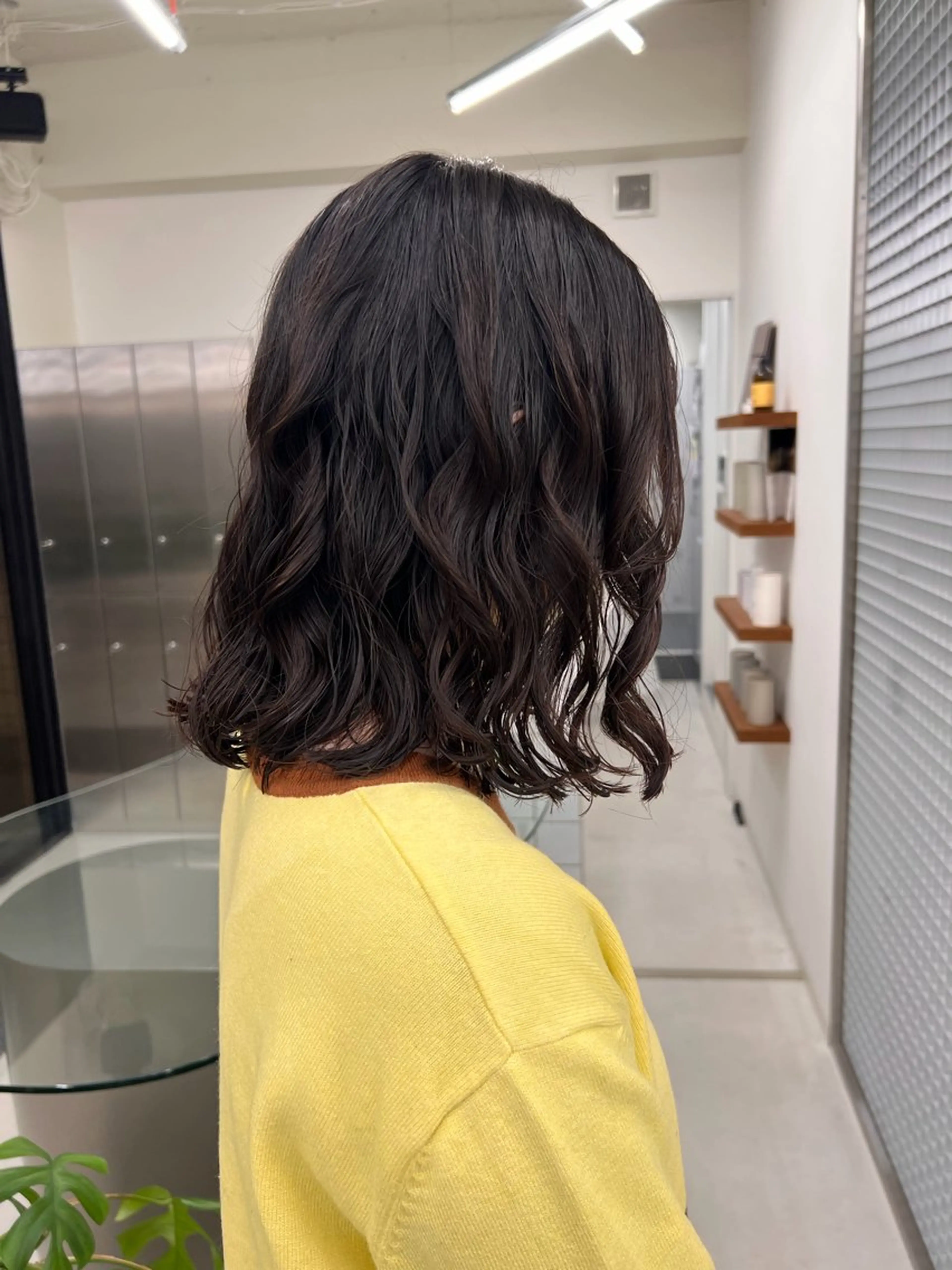 ミディアム パーマ パーマ ロングパーマ/ボブ/ 表参道/aoba🩵のヘアスタイル