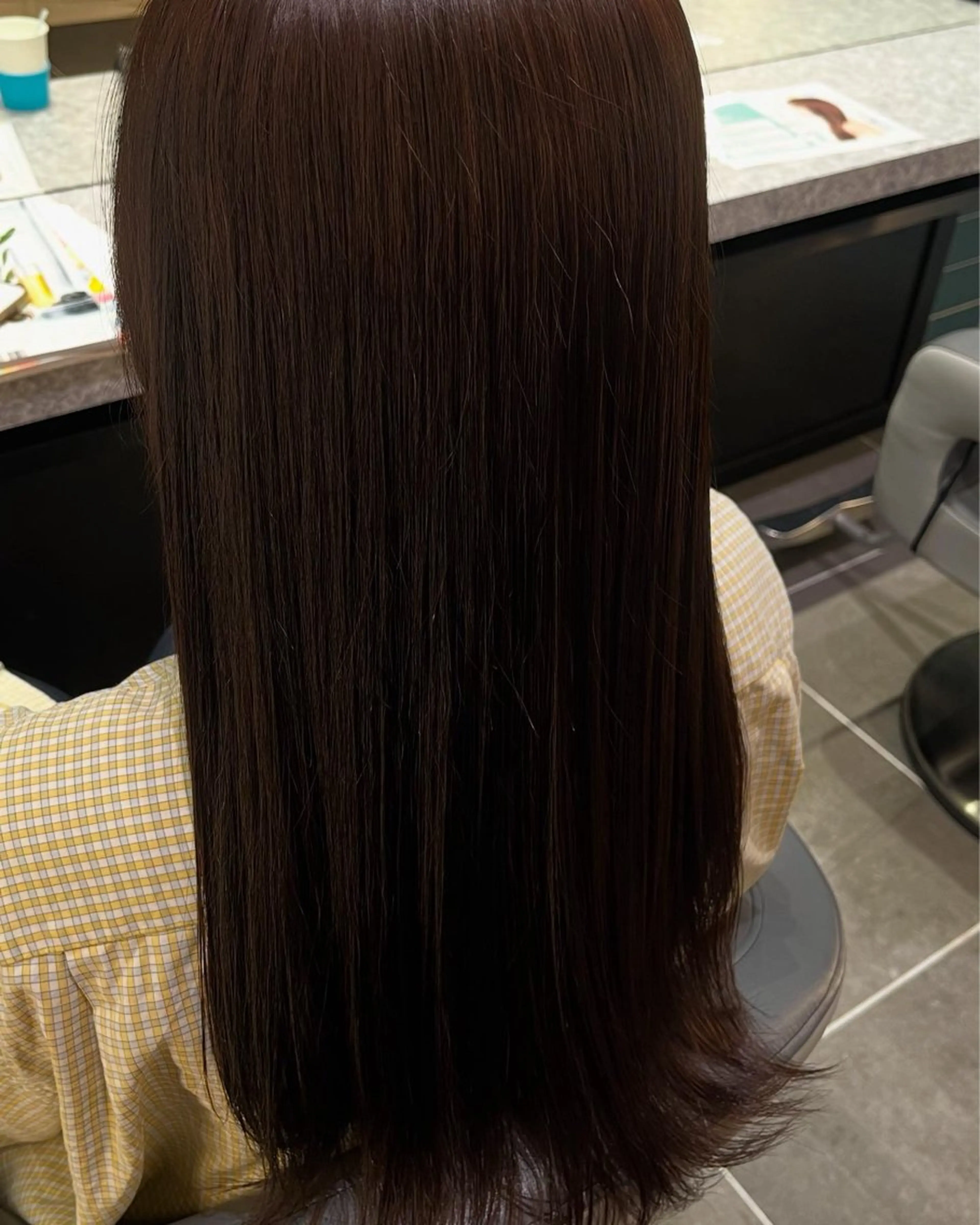 カラー 田代 彩華のヘアスタイル