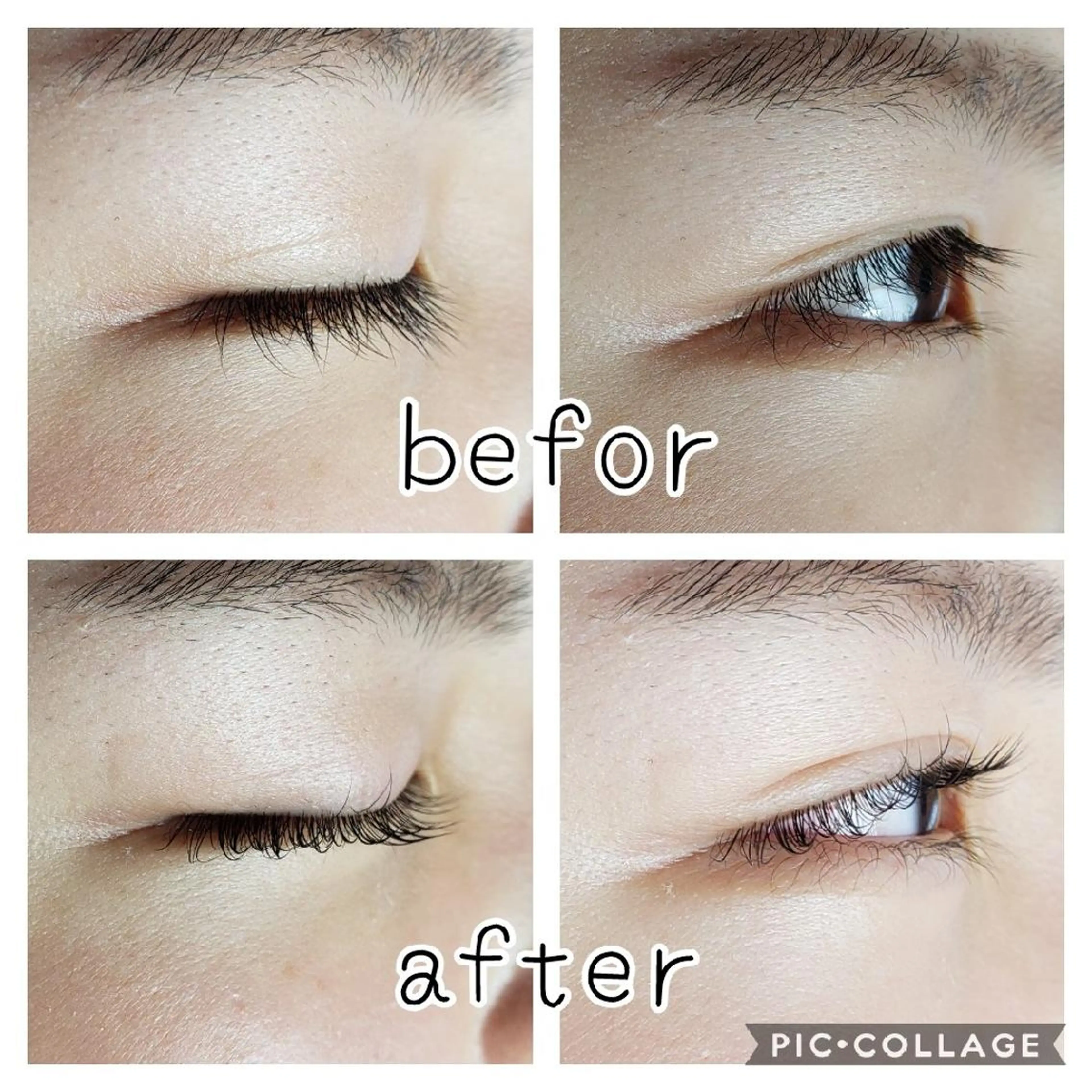 マツエク・マツパ Rouge ・ K  　のマツエク・マツパデザイン