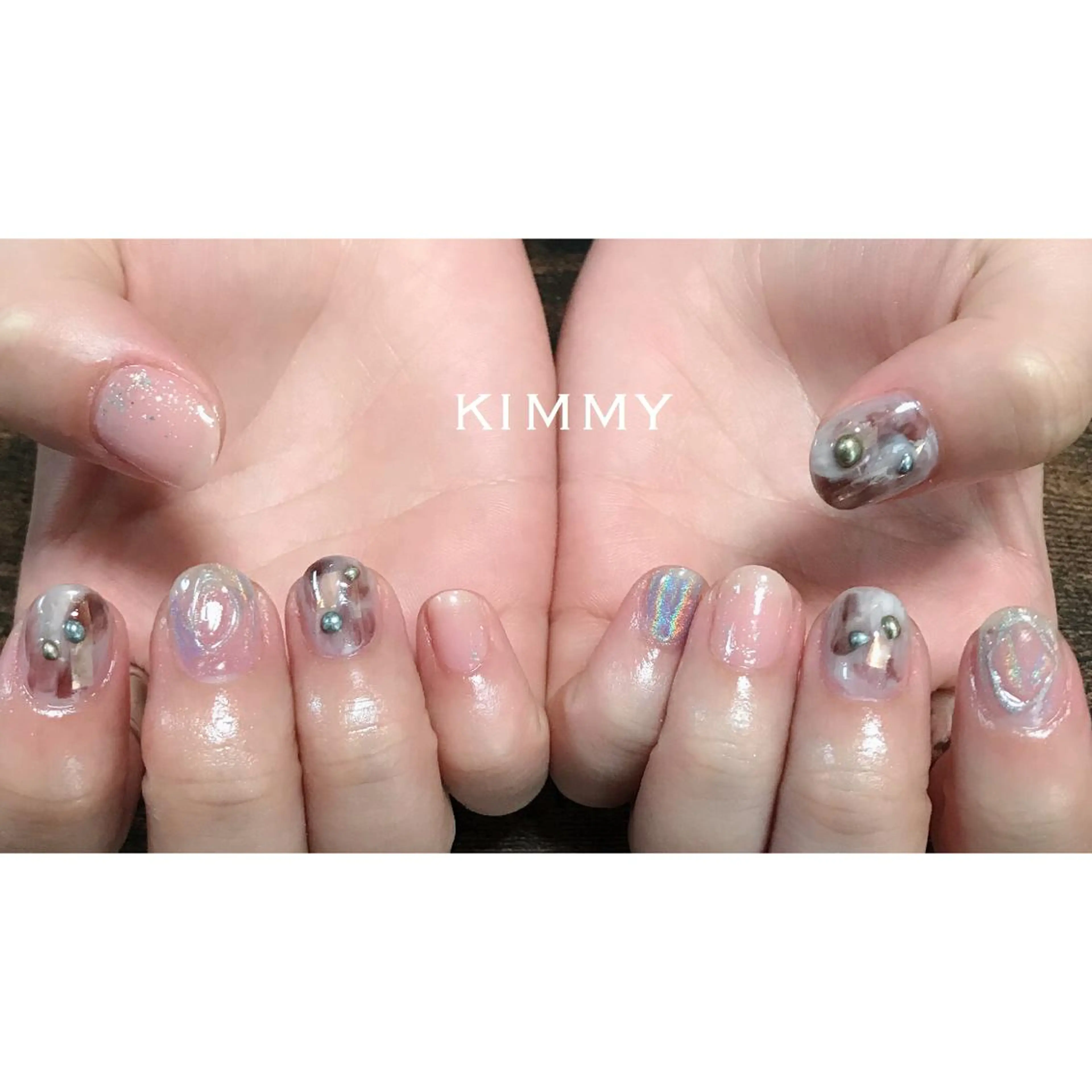 ネイル ハンドネイル kimmy nailsのネイルデザイン
