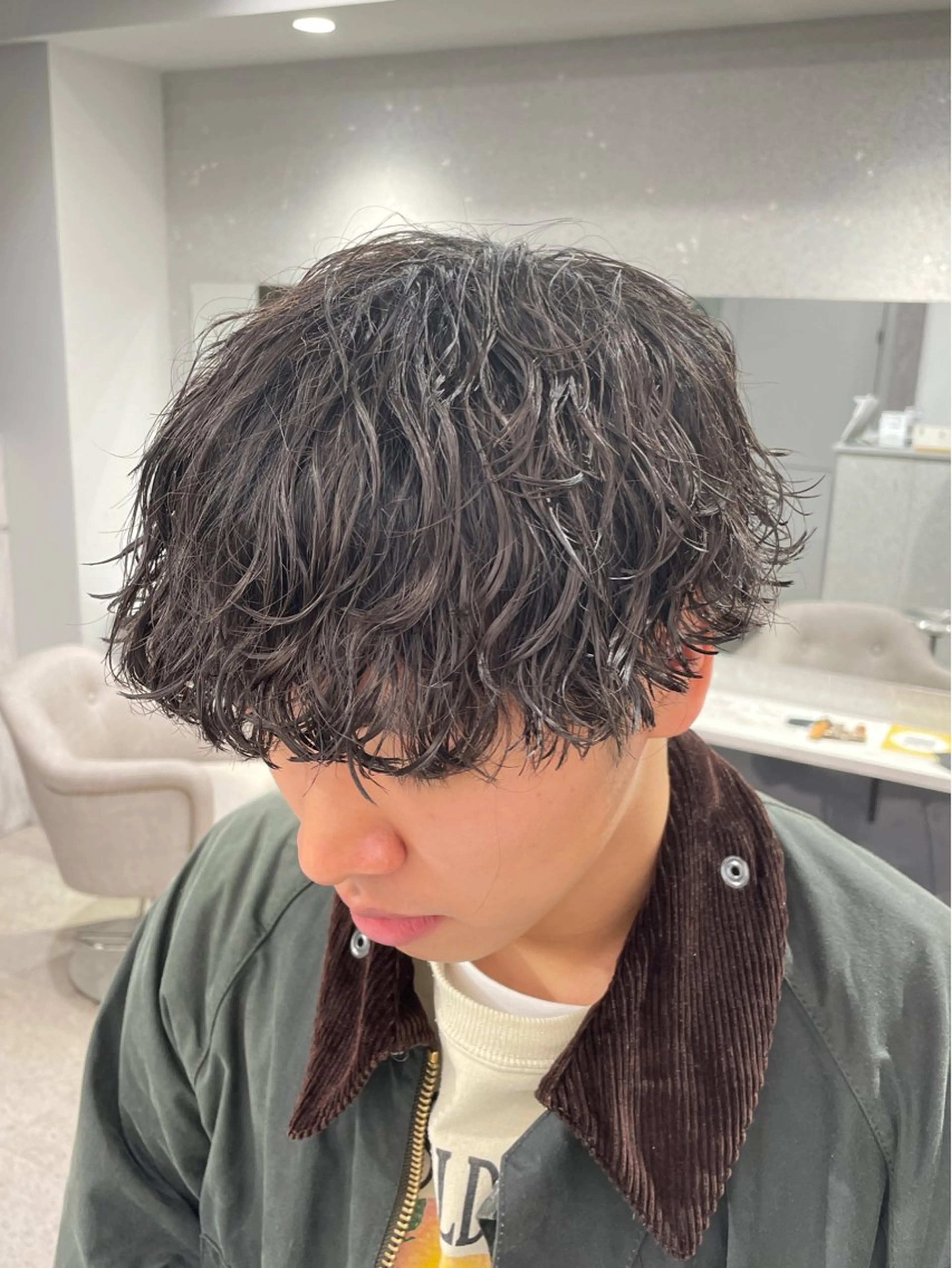 パーマ メンズ メンズスタイリスト✨ 助川龍哉のヘアスタイル
