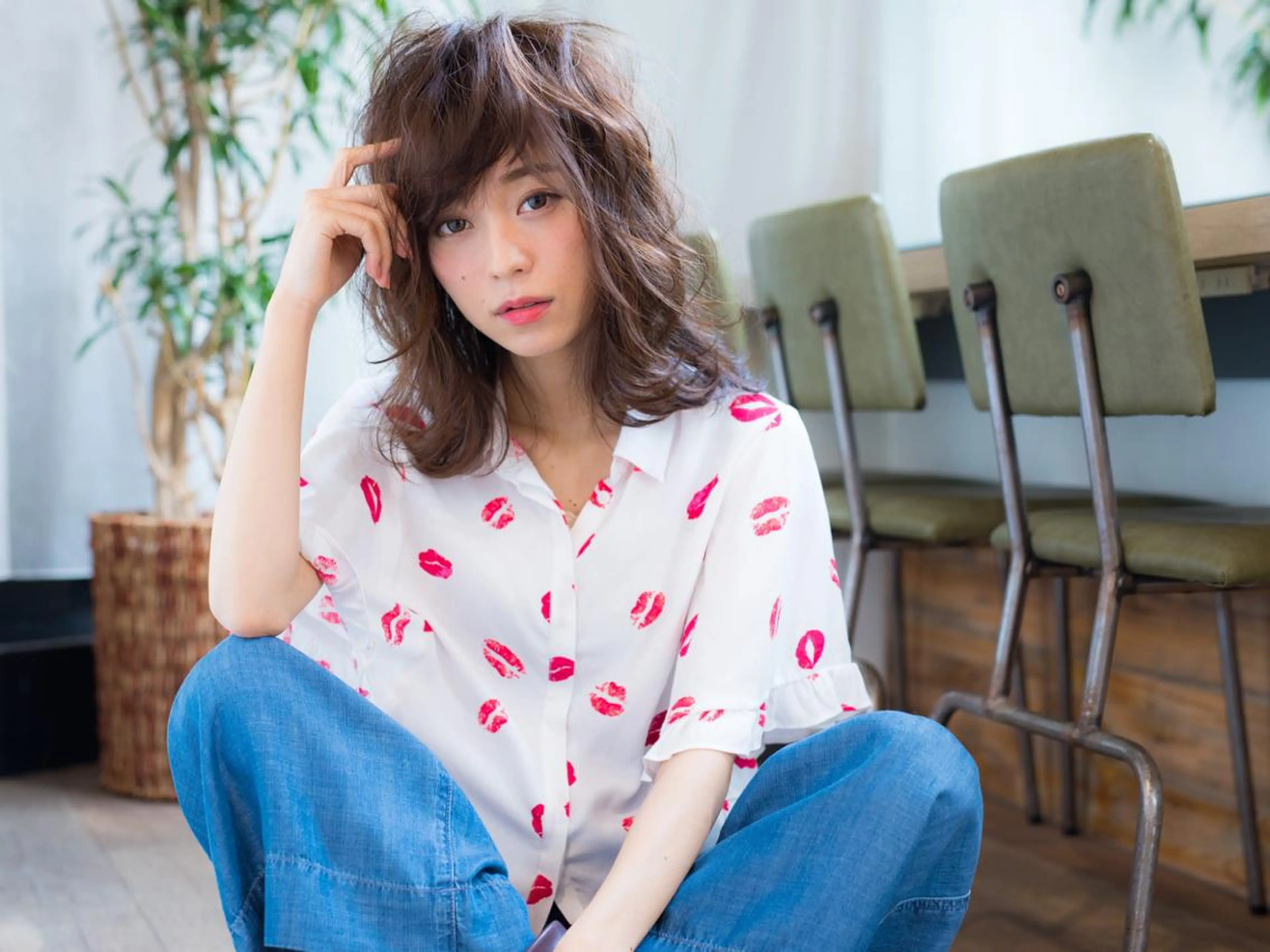 セミロング カラー パーマ 井立 ヒロシのその他イメージ