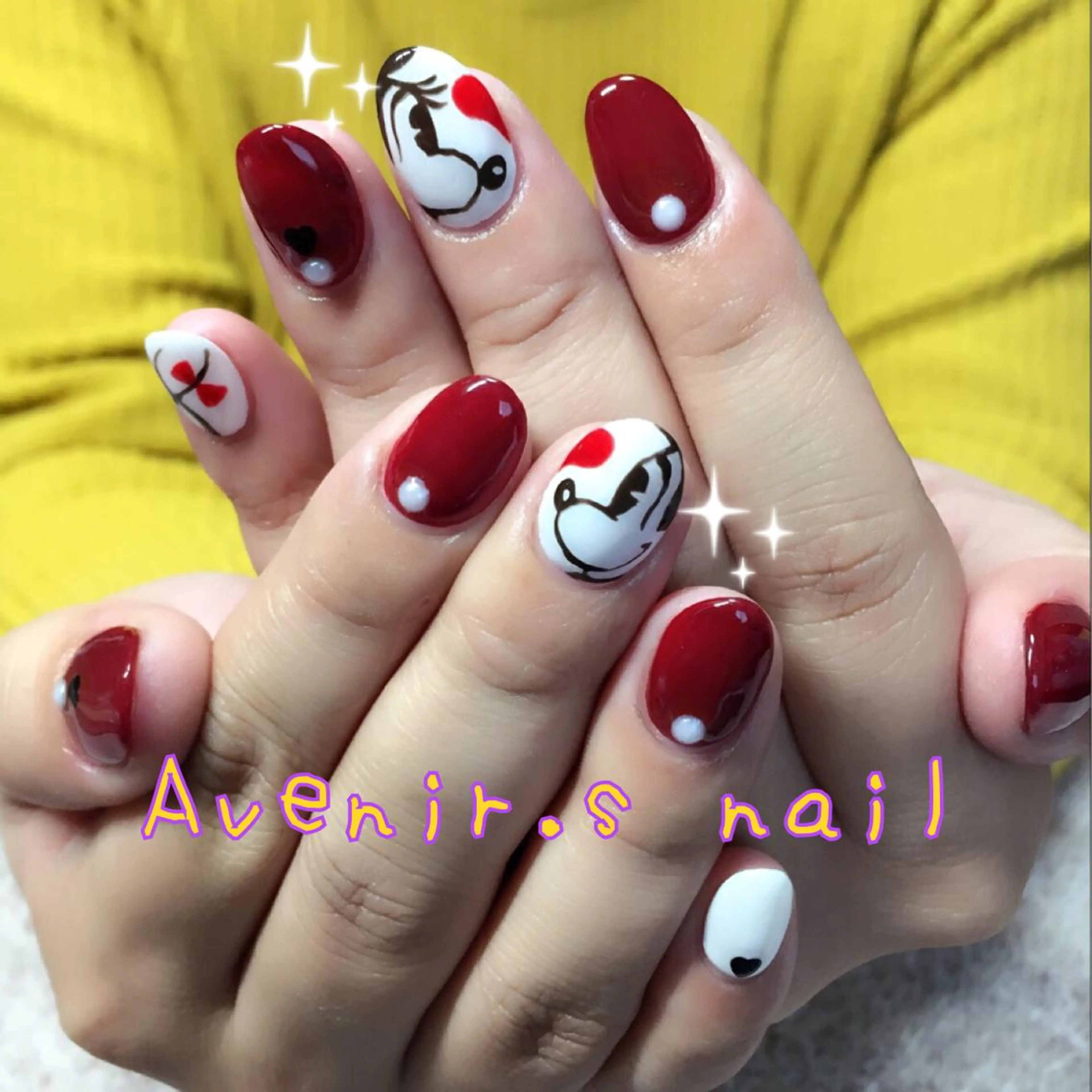 ネイル スカルプネイル Home Salon Avenir.のネイルデザイン