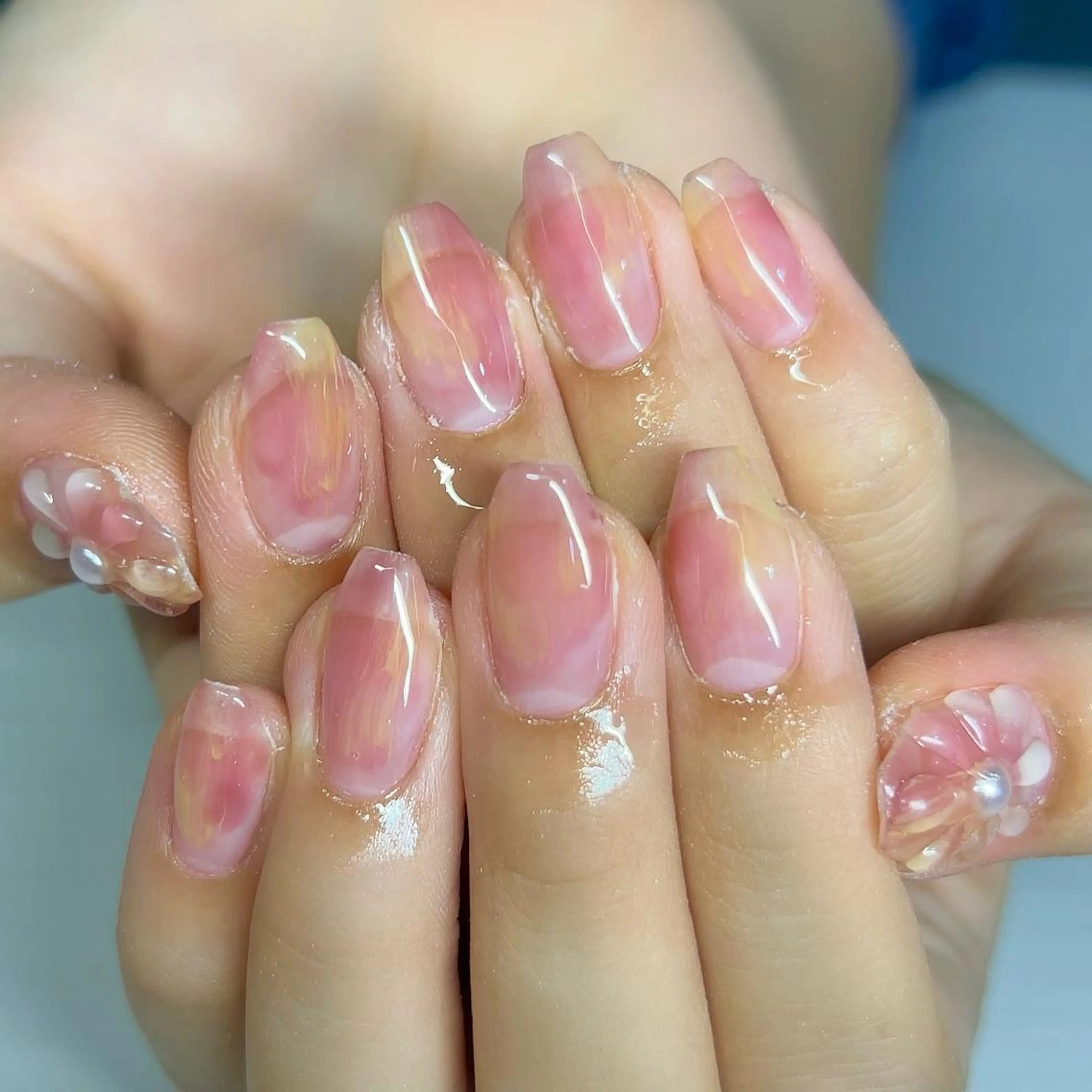 ネイル ハンドネイル 【Yappy🌈】 💖P-tanaのネイルデザイン