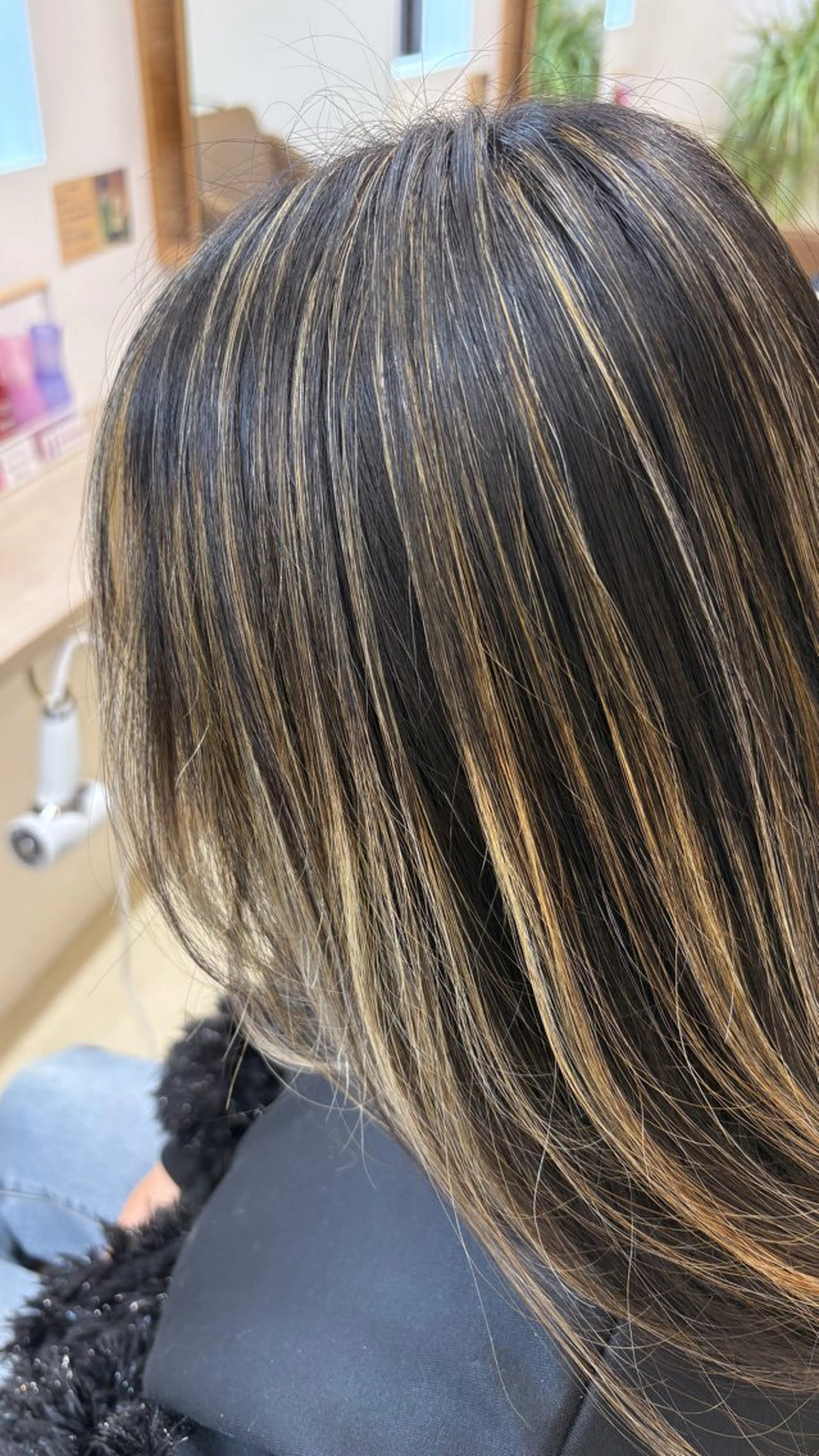 ロング カラー ヘアカラー ルプラボウ すぎやまみほのヘアスタイル