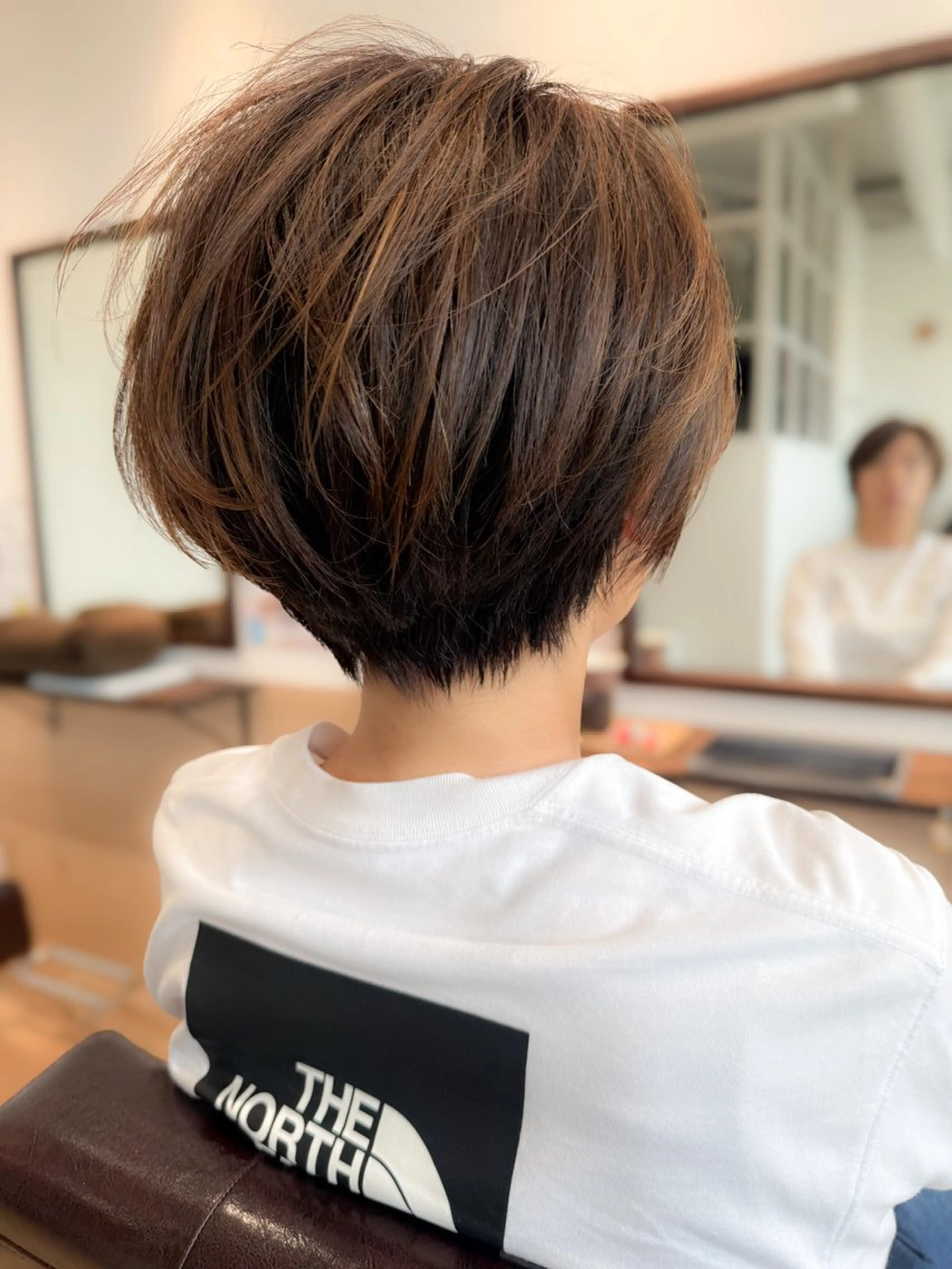 ショート 山田 有希のヘアスタイル