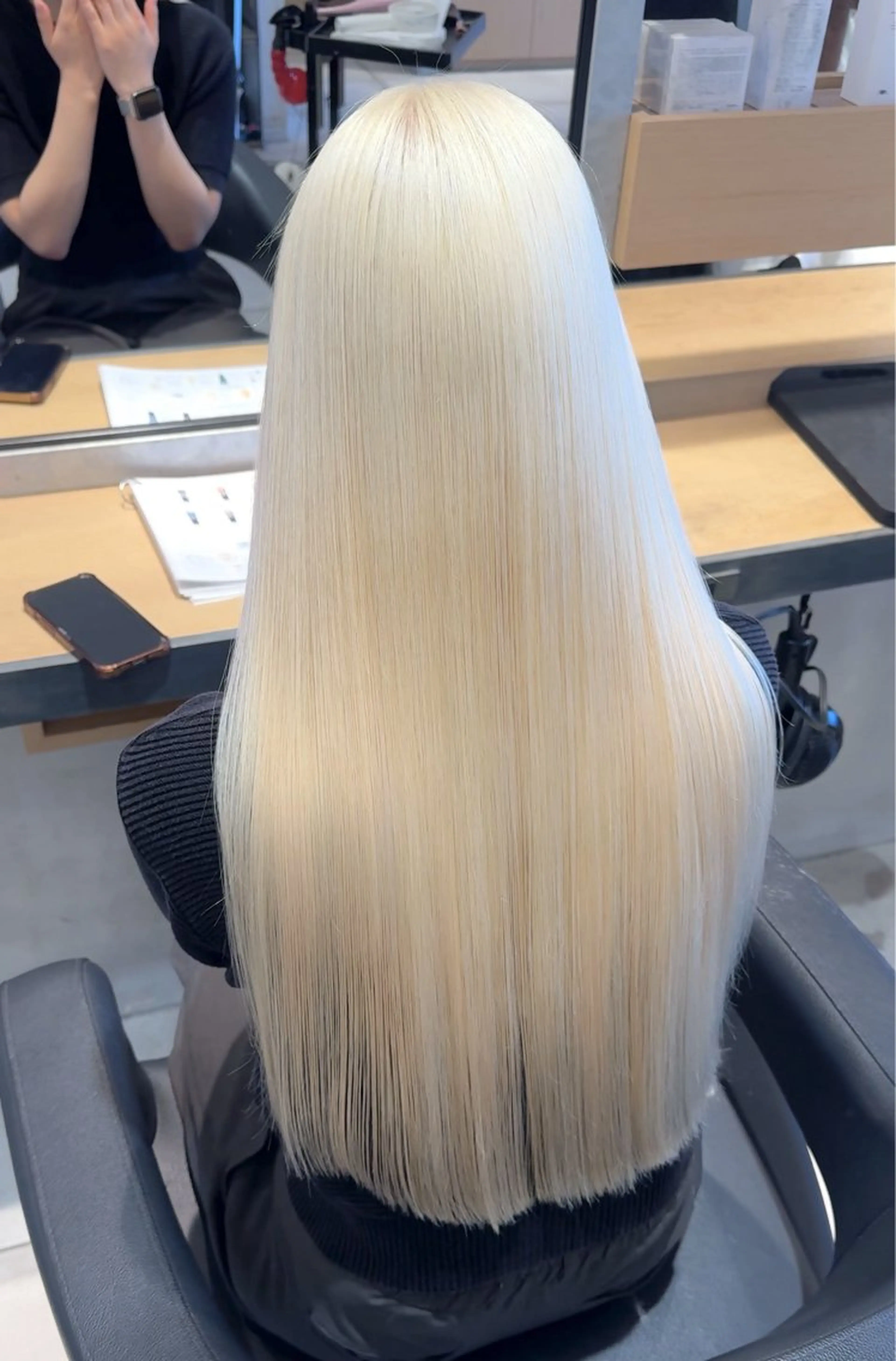 ロング たかはし るなのヘアスタイル