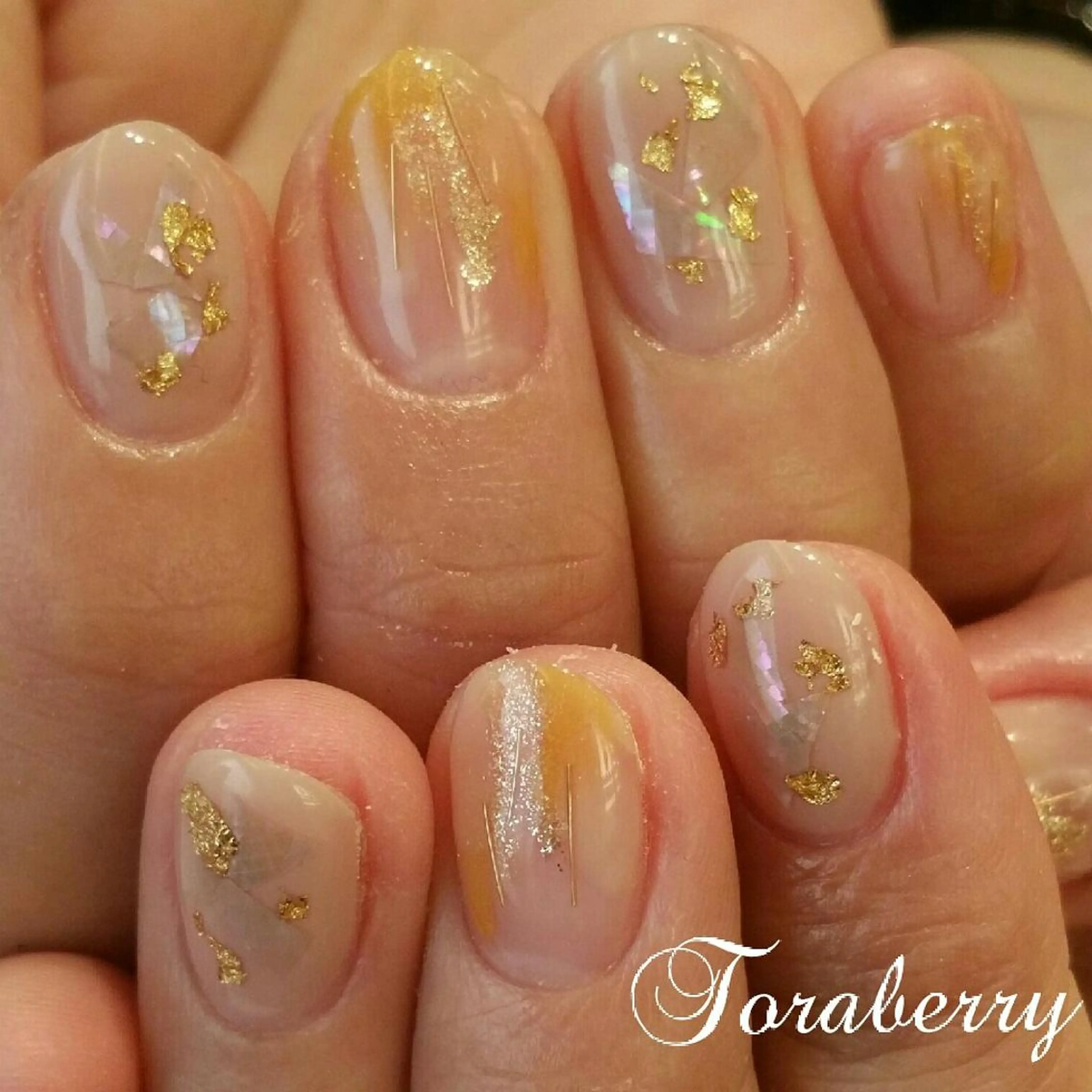 ネイル ニュアンスネイル ネイリスト なつみのネイルデザイン