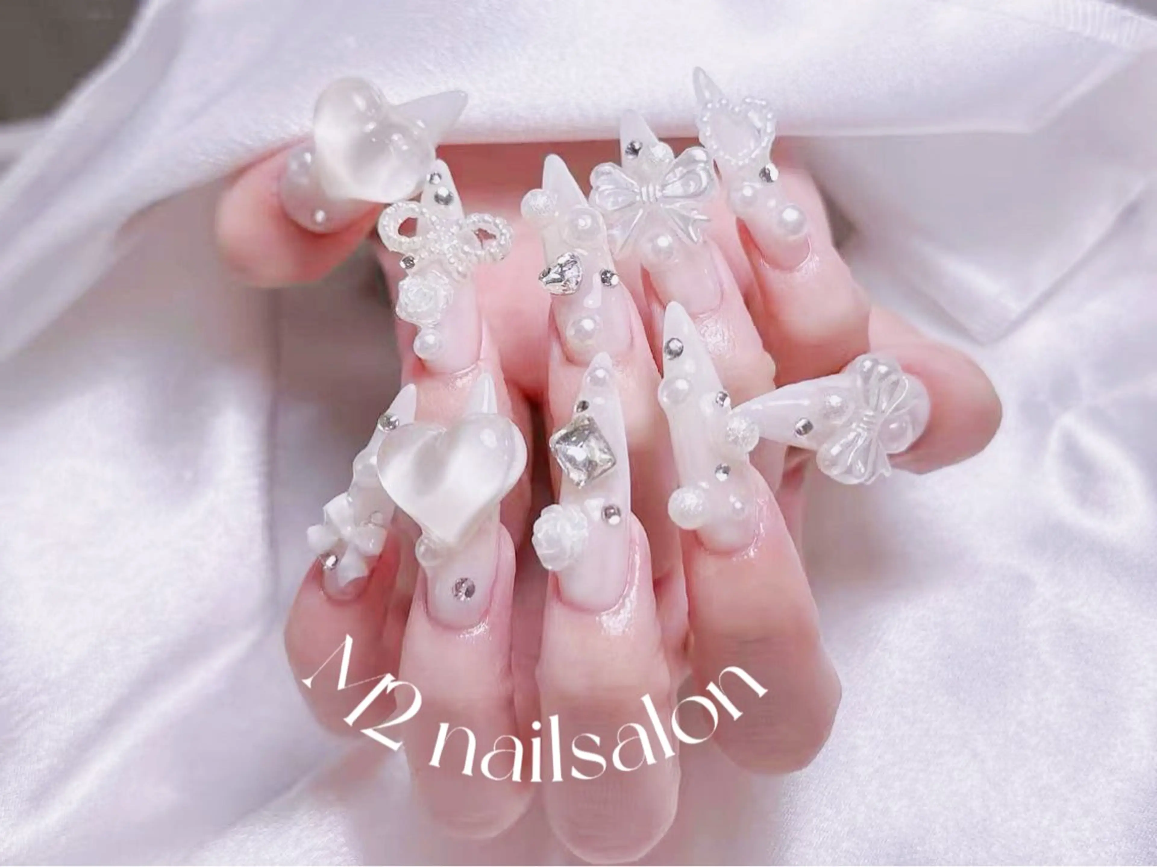 ネイル 長さだし専門店 M2　rikaのネイルデザイン