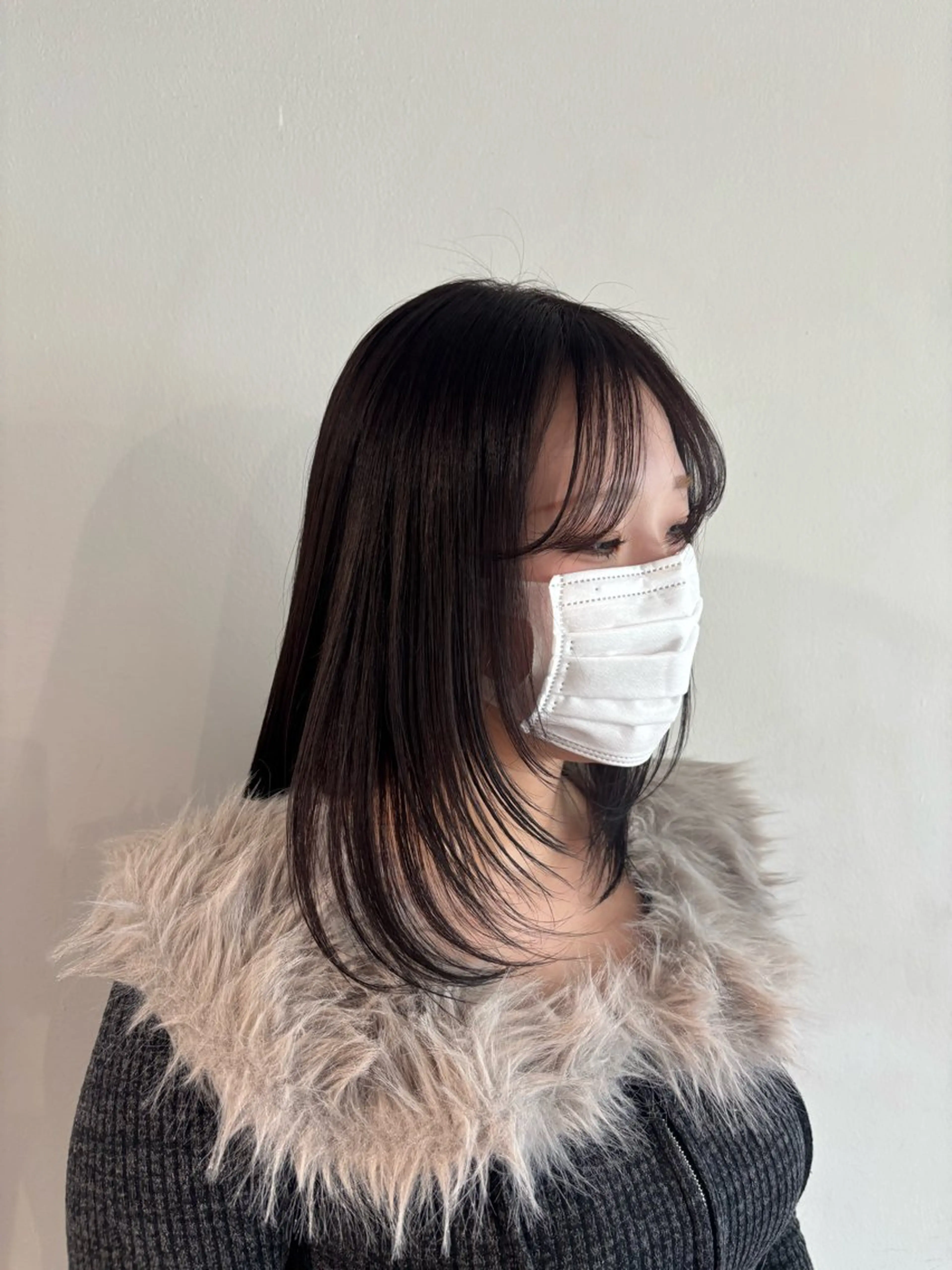 ミディアム カラー ブリーチ ブラウンカラー 透明感カラー ラベンダーカラー ラベンダーブラウン ヘアカラー トリートメント 🌼ブリーチ/個性派 ヘアセットMei🌼のヘアスタイル