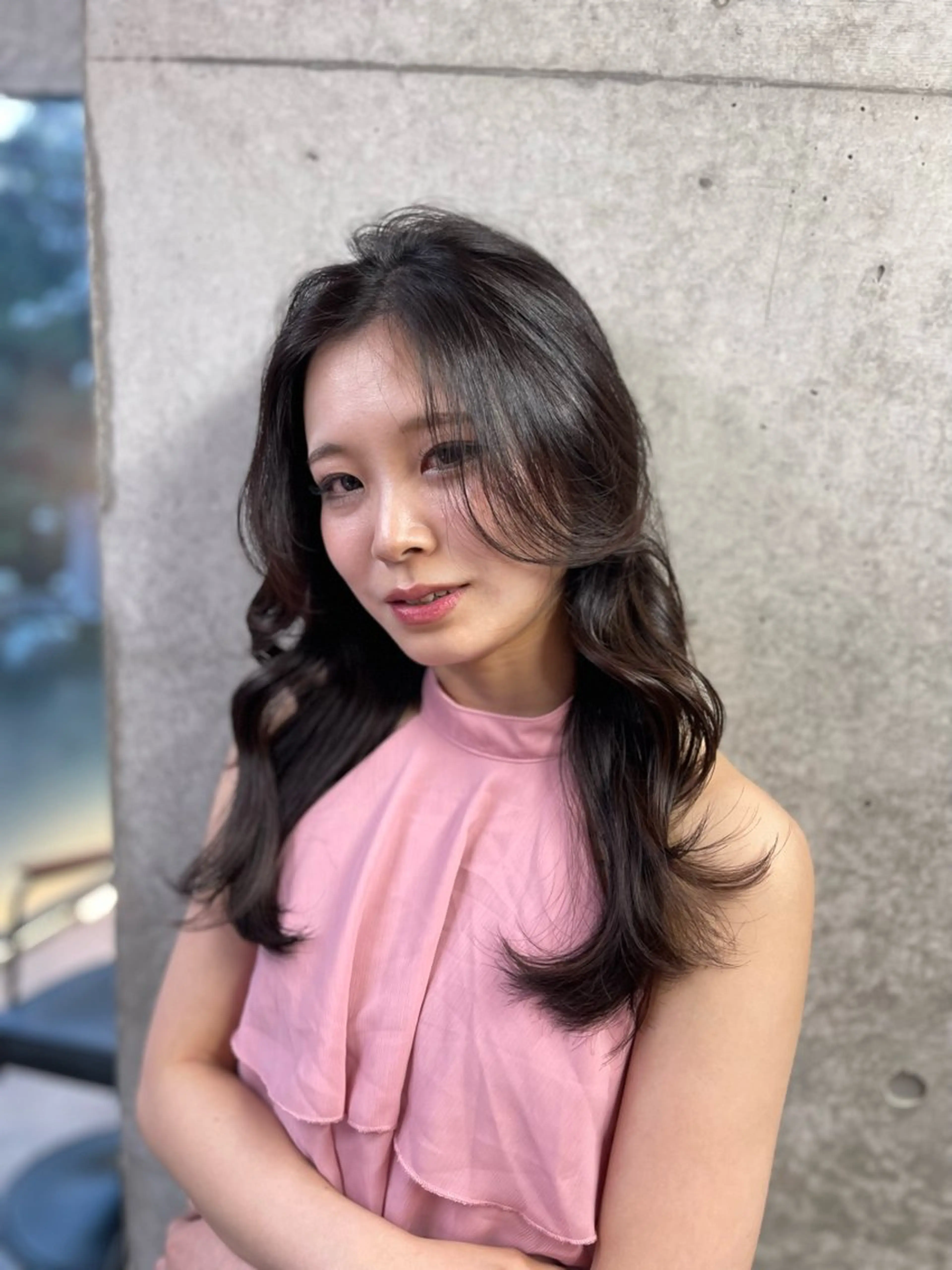 ロング 髪質改善/堀江 ケアカラーtoshiのヘアスタイル