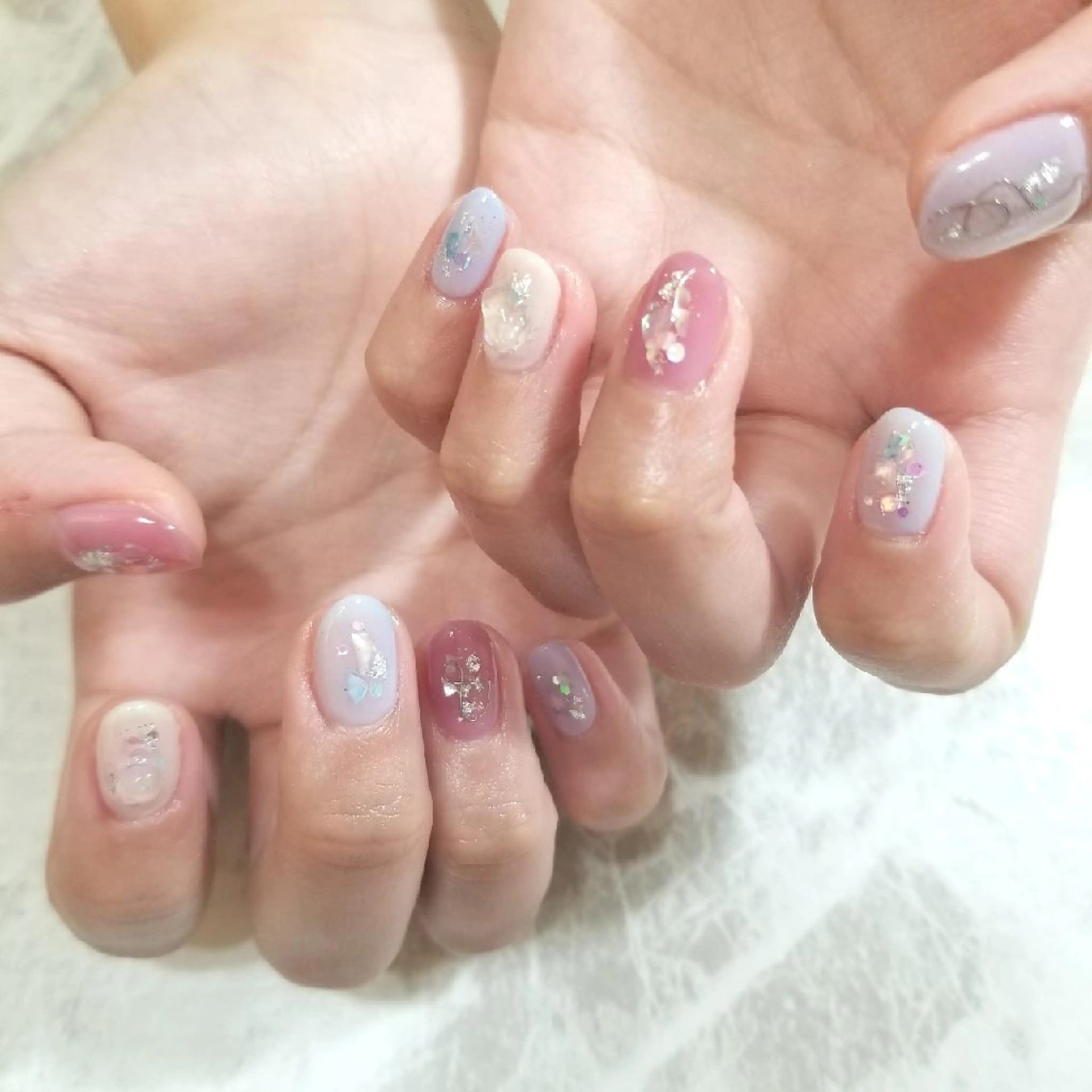 ネイル ハンドネイル nijiiro🌈 サトウのネイルデザイン