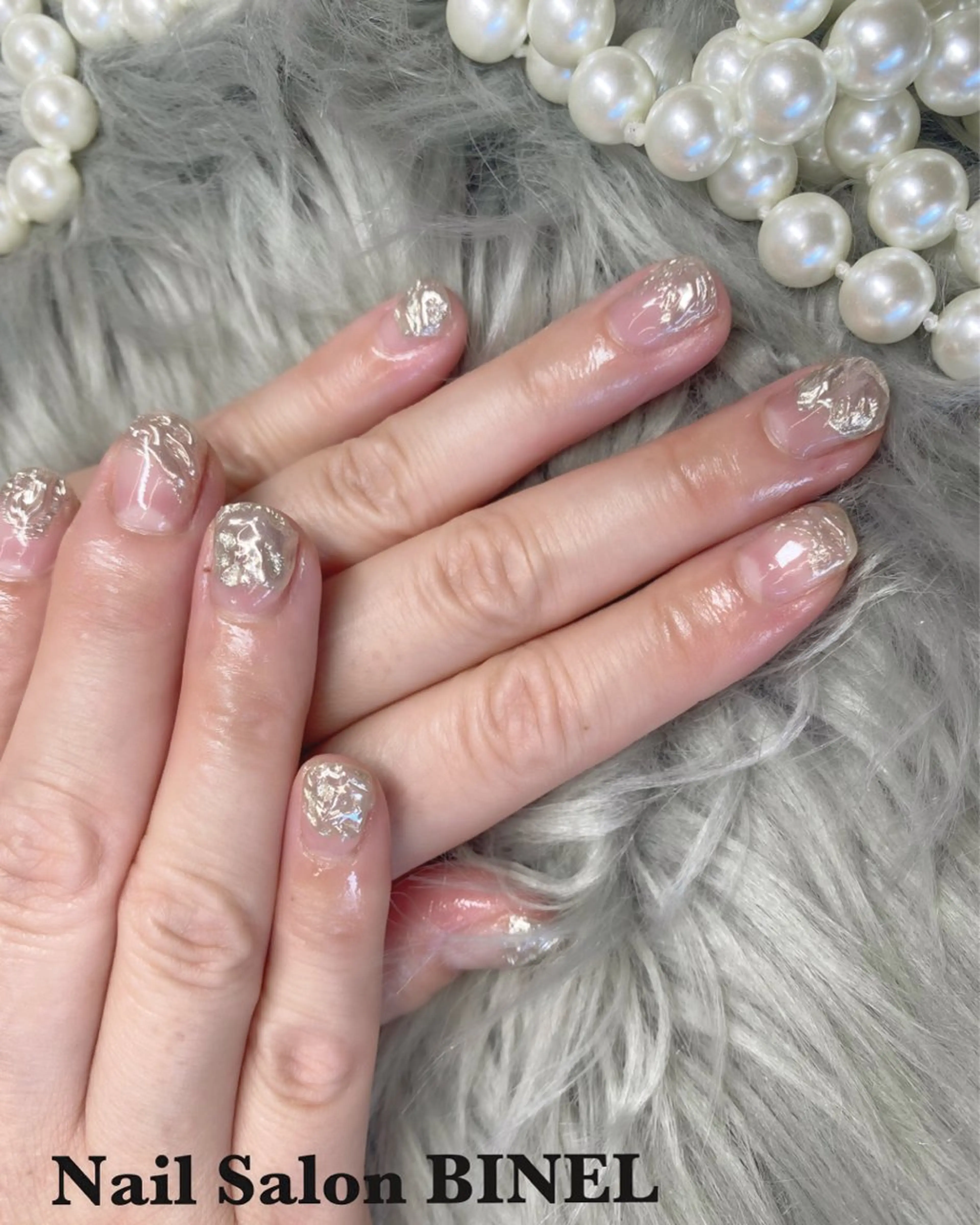 ネイル ミラーネイル ハンドネイル H. Yuukaのネイルデザイン