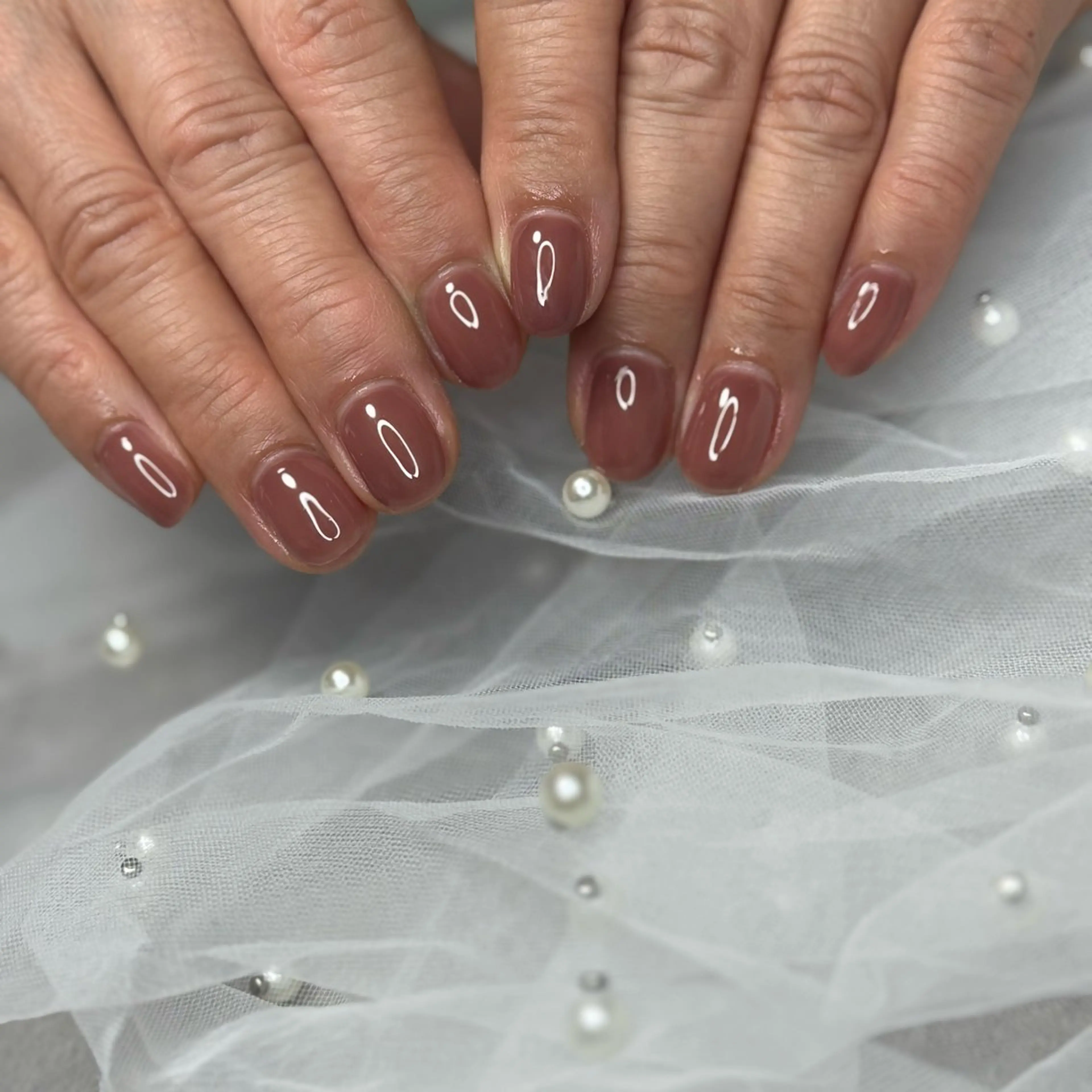 ネイル ワンカラーネイル ハンドネイル VENa eye＆ nail salonのマツエク・マツパデザイン