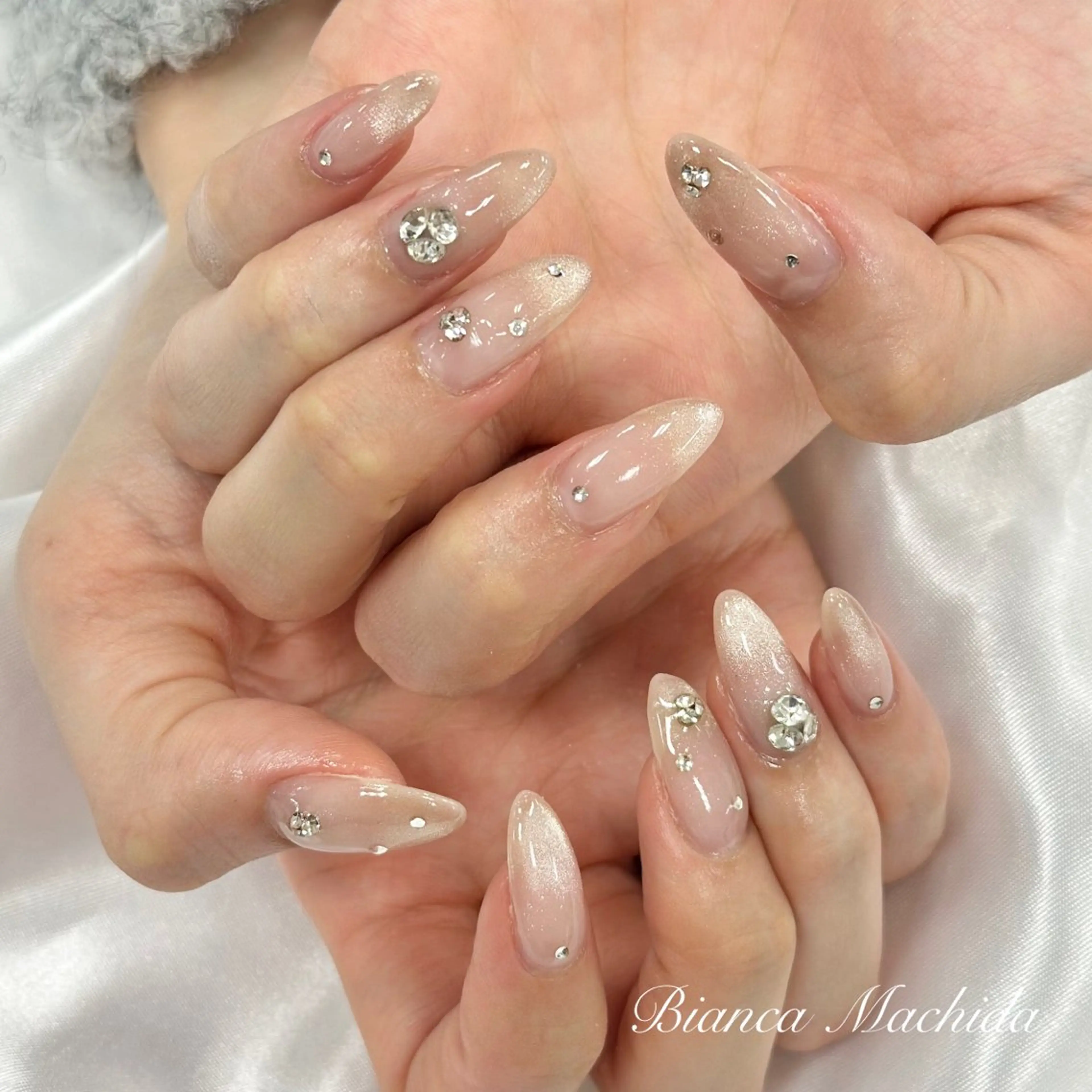 ネイル ハンドネイル Bianca👼🏻 OIKAWAのネイルデザイン