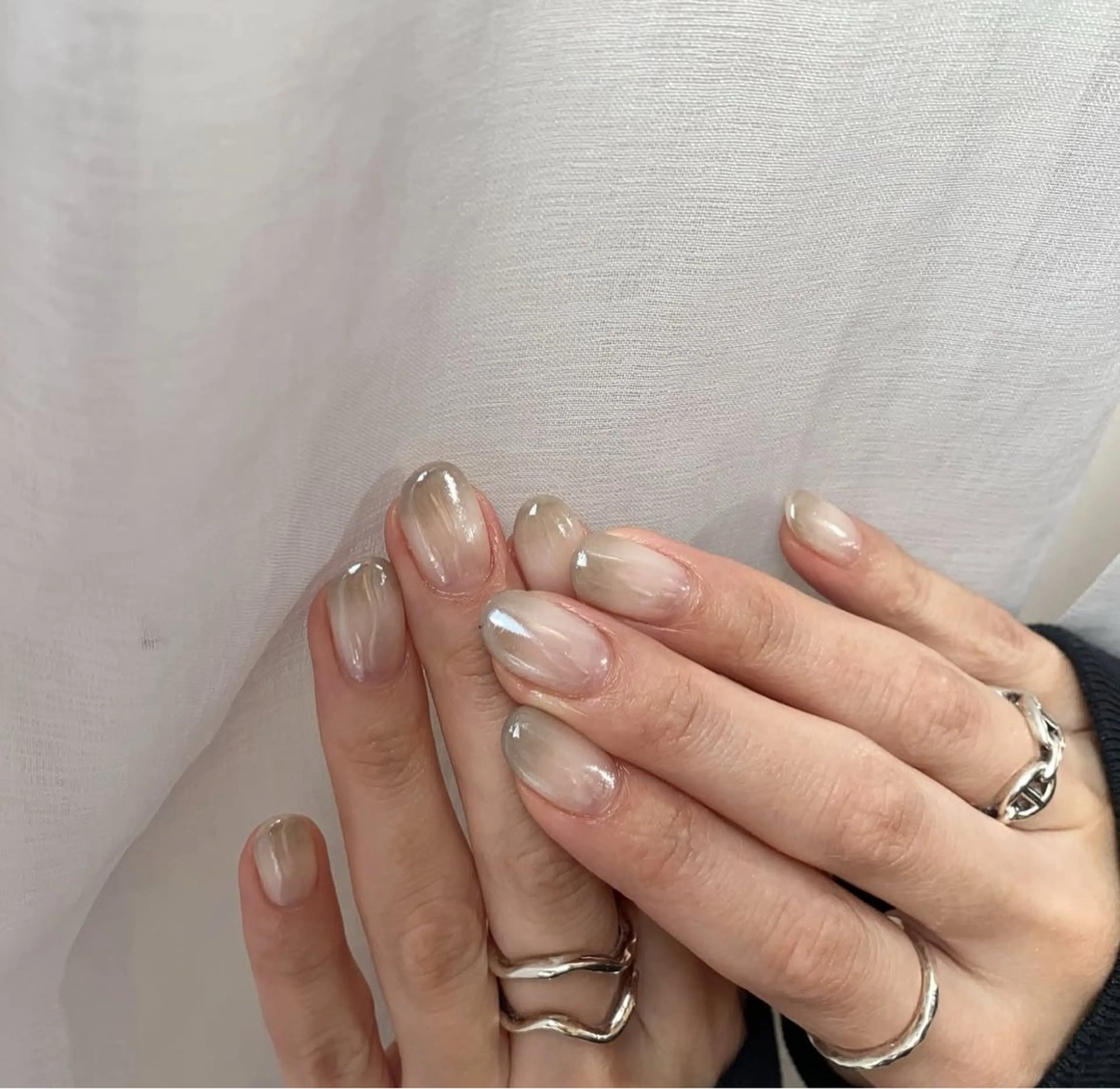 ミディアム ハンドネイル Clala Ayumiのネイルデザイン