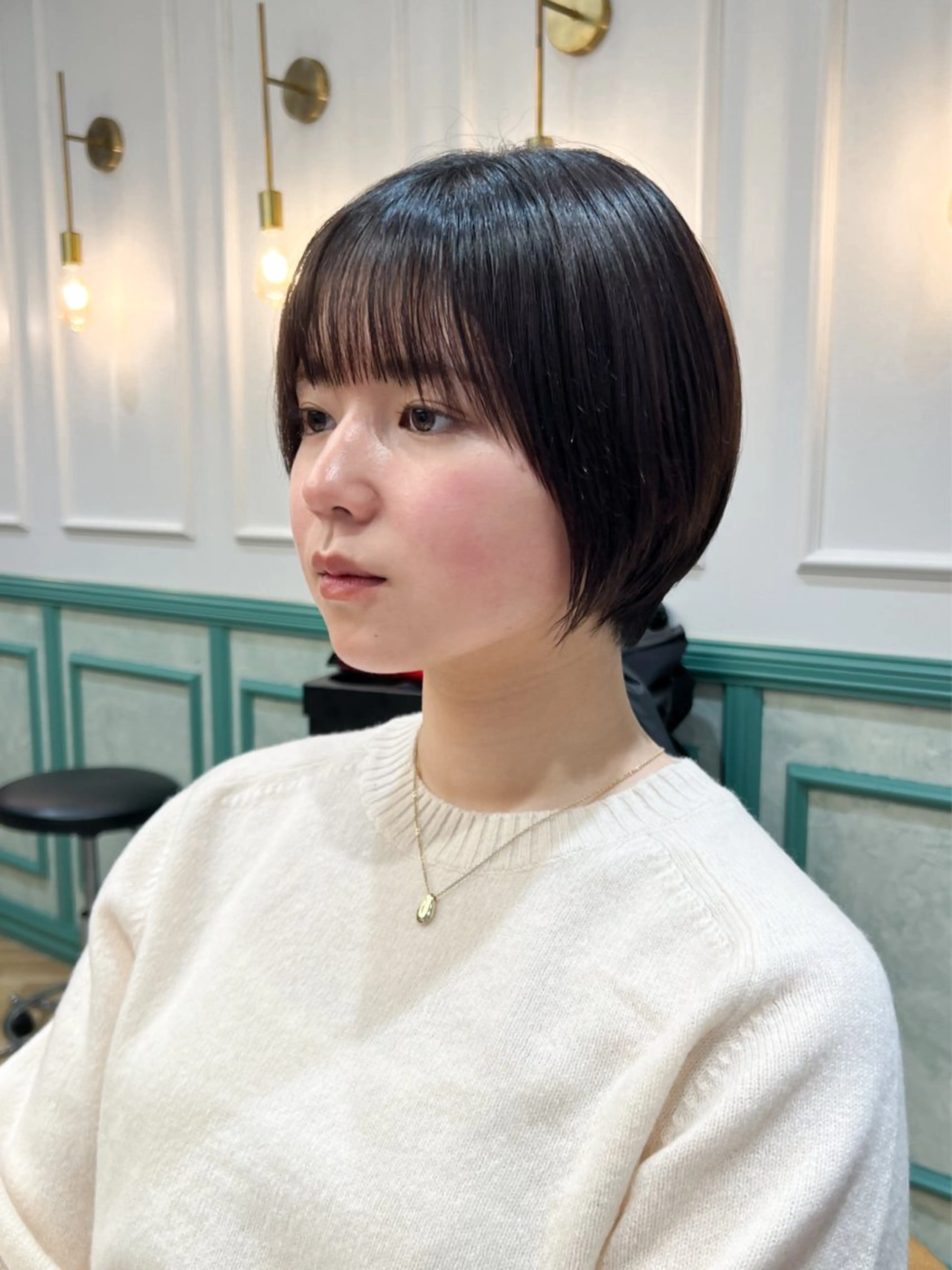 ショート 似合わせショート🌿 ボブ🫧 乾辺真悠子のヘアスタイル