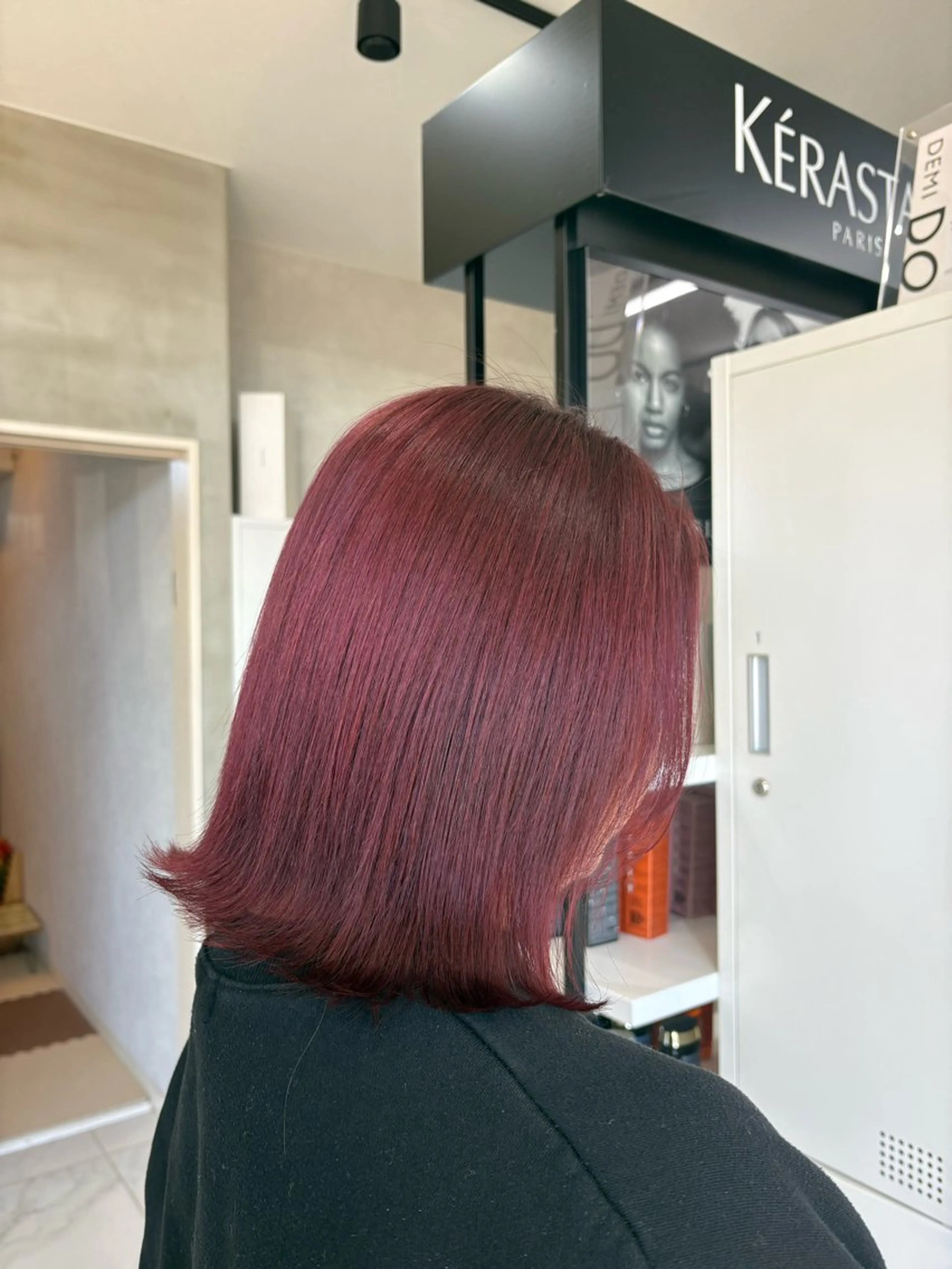 ミディアム カラー GRANDEUR やまだかなのヘアスタイル