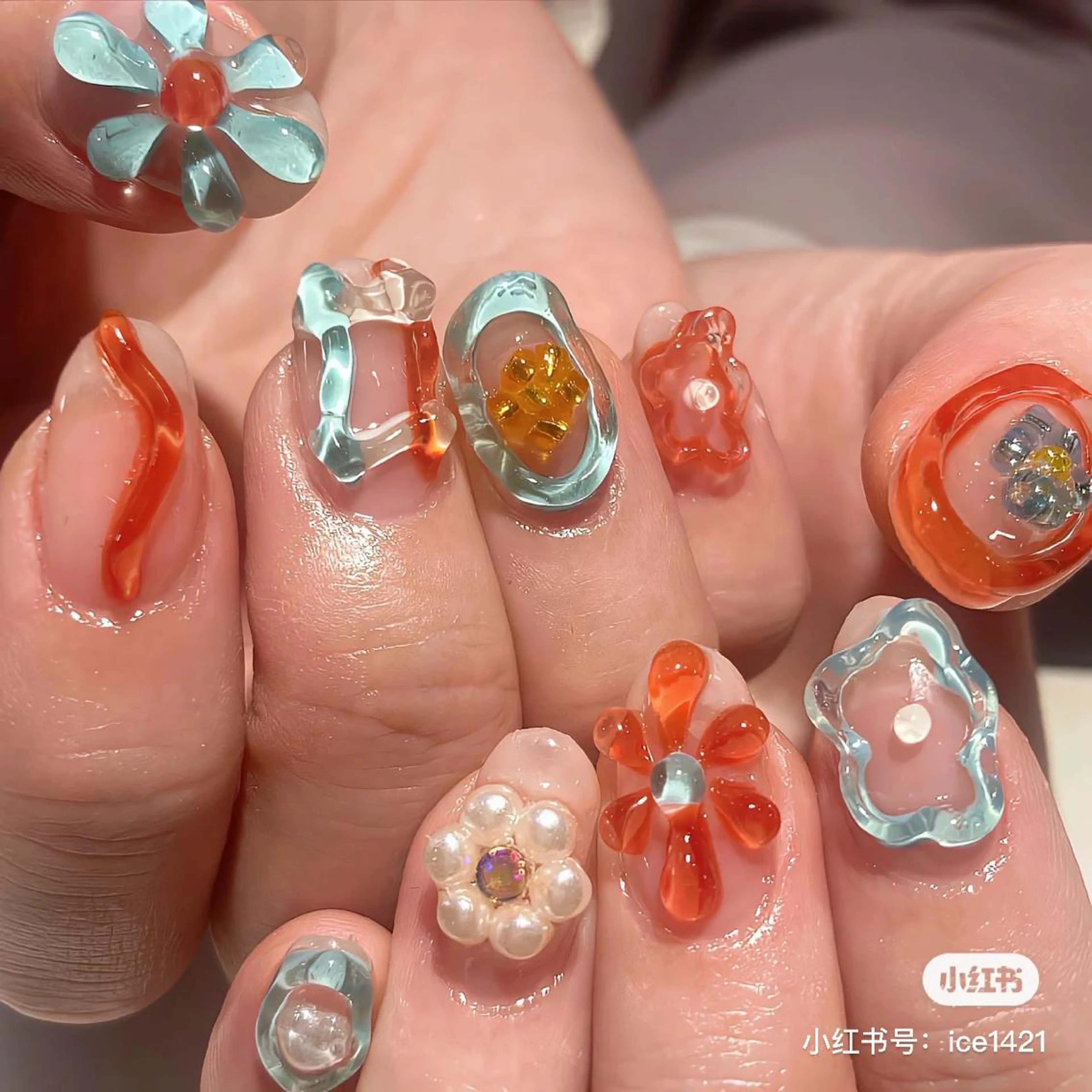 ネイル Eveネイル チップスカルプ専門店のネイルデザイン