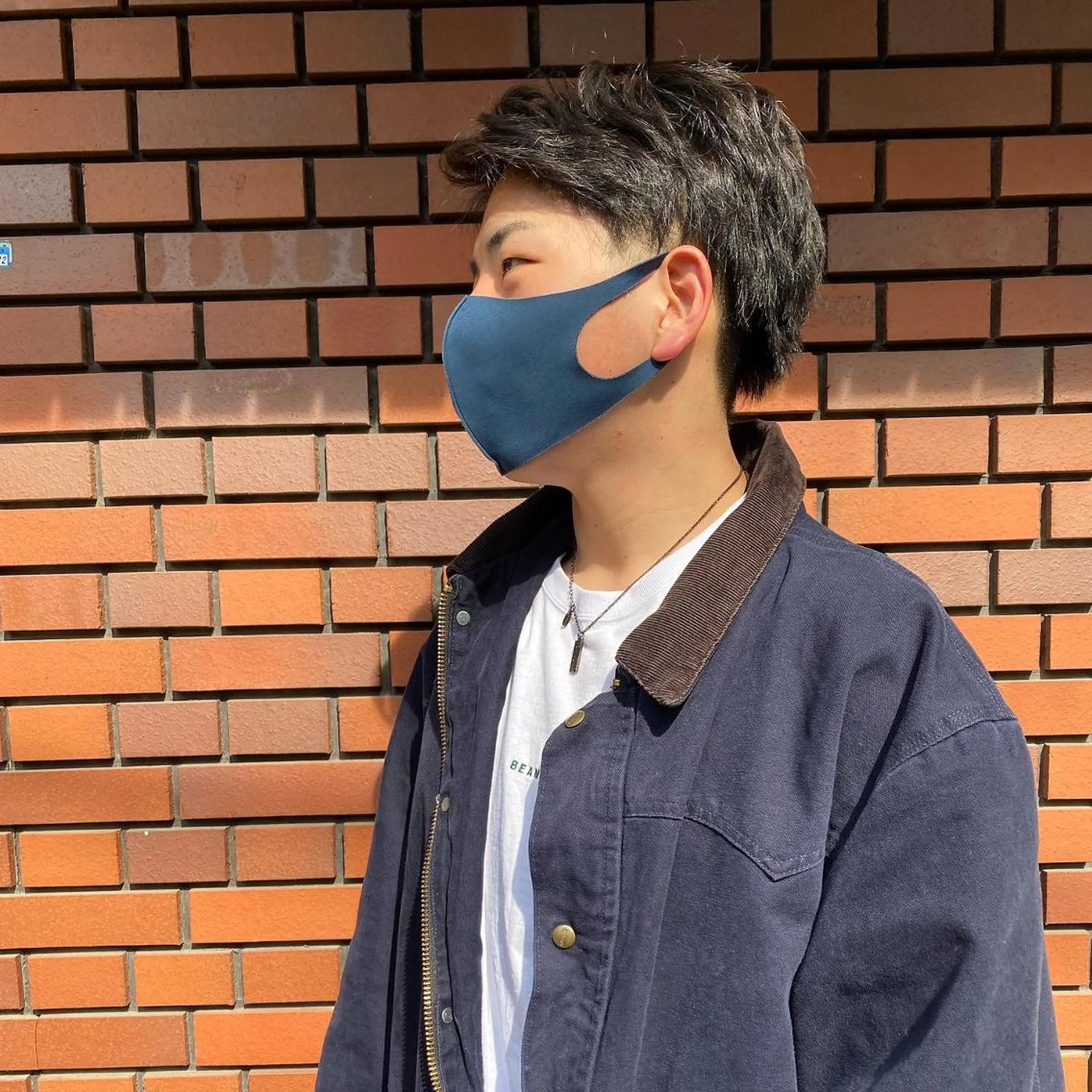 ショート メンズ カット トリートメント エイトウメダ 店長　稲尾友則のヘアスタイル