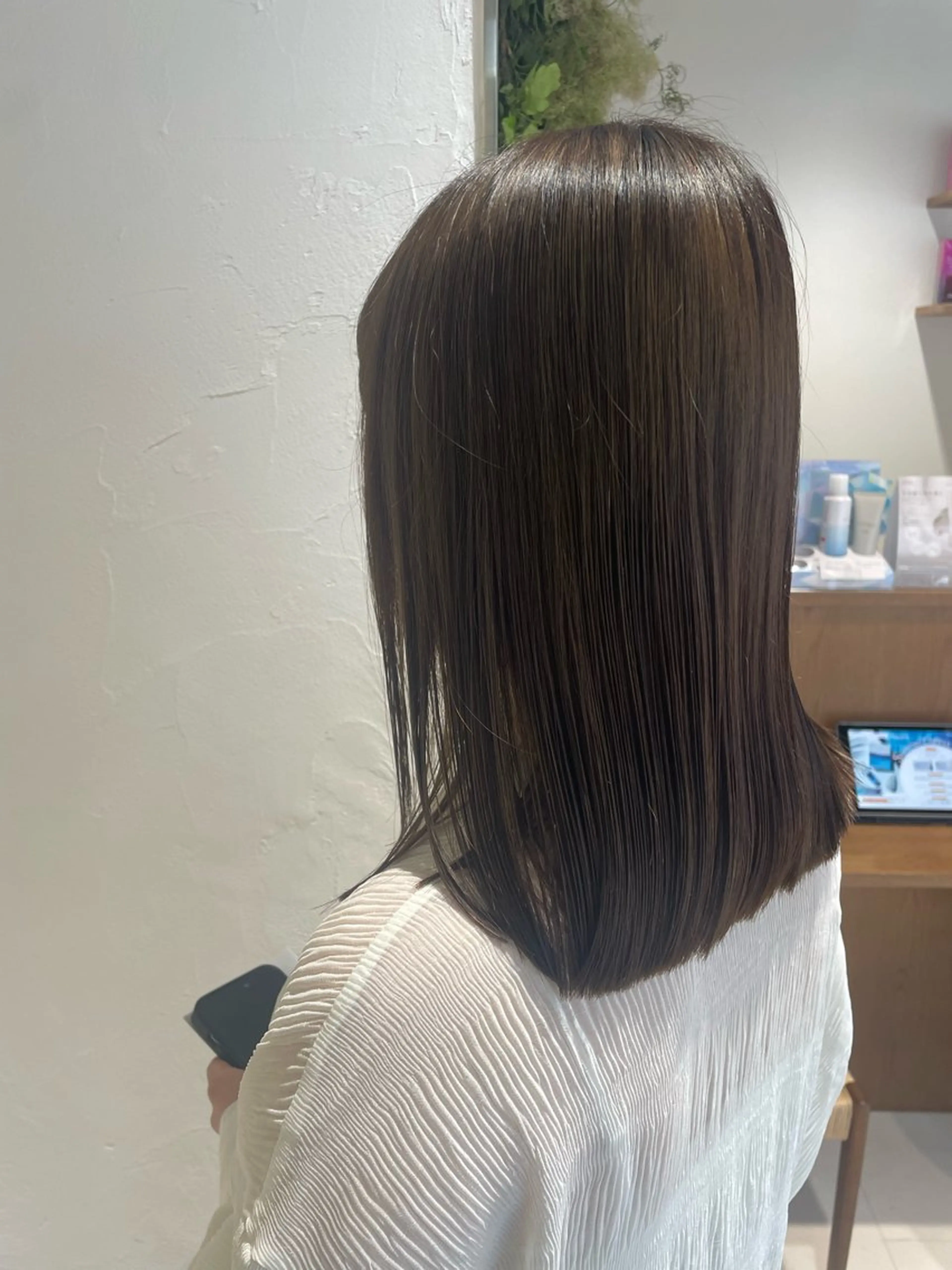 ミディアム トリートメント suzuna/暖色 カラー💞/スパのヘアスタイル