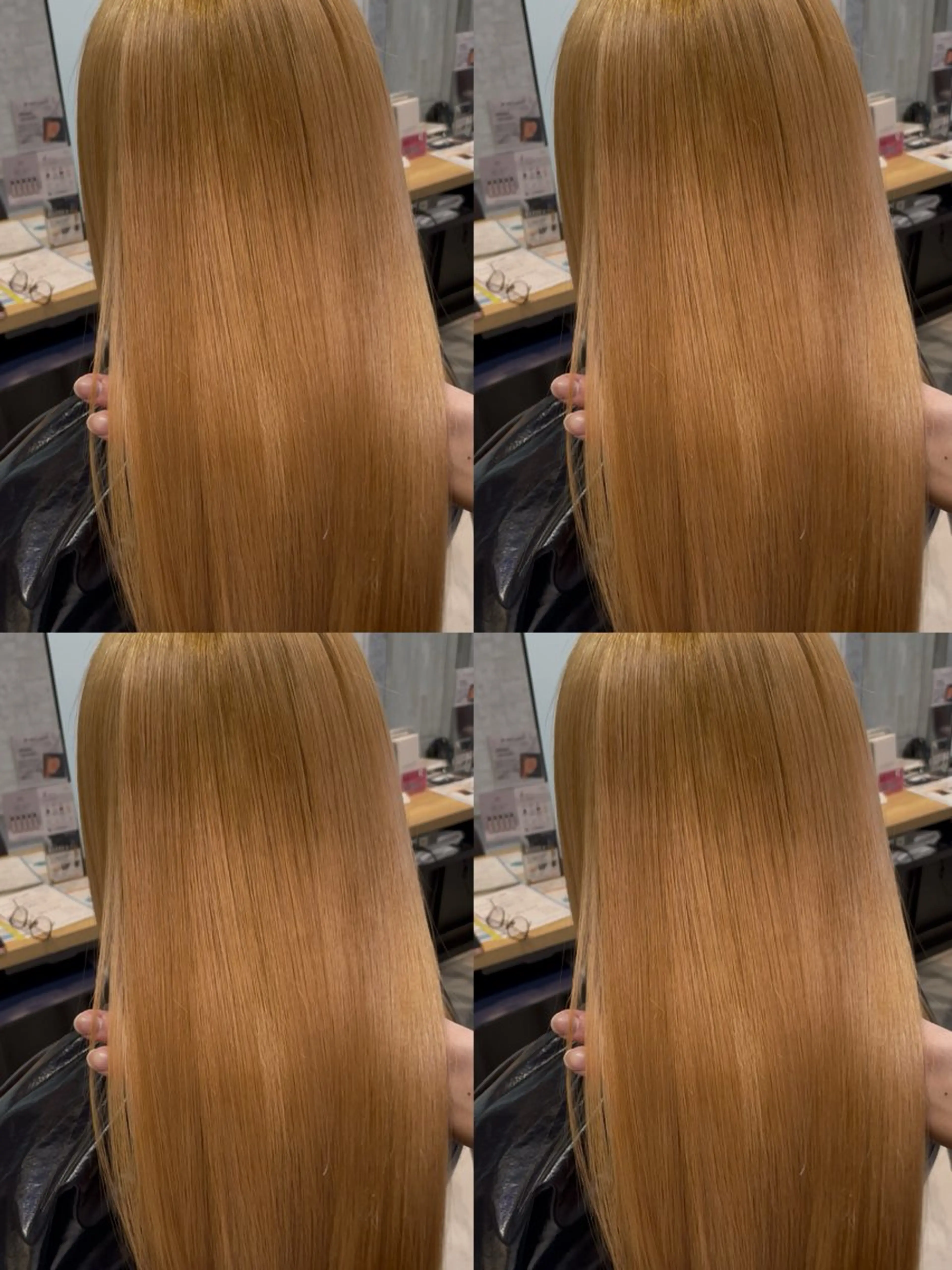 ロング カラー カット ヘアカラー トリートメント 🇰🇷失敗履歴再生 髪質改善七星🇰🇷のヘアスタイル