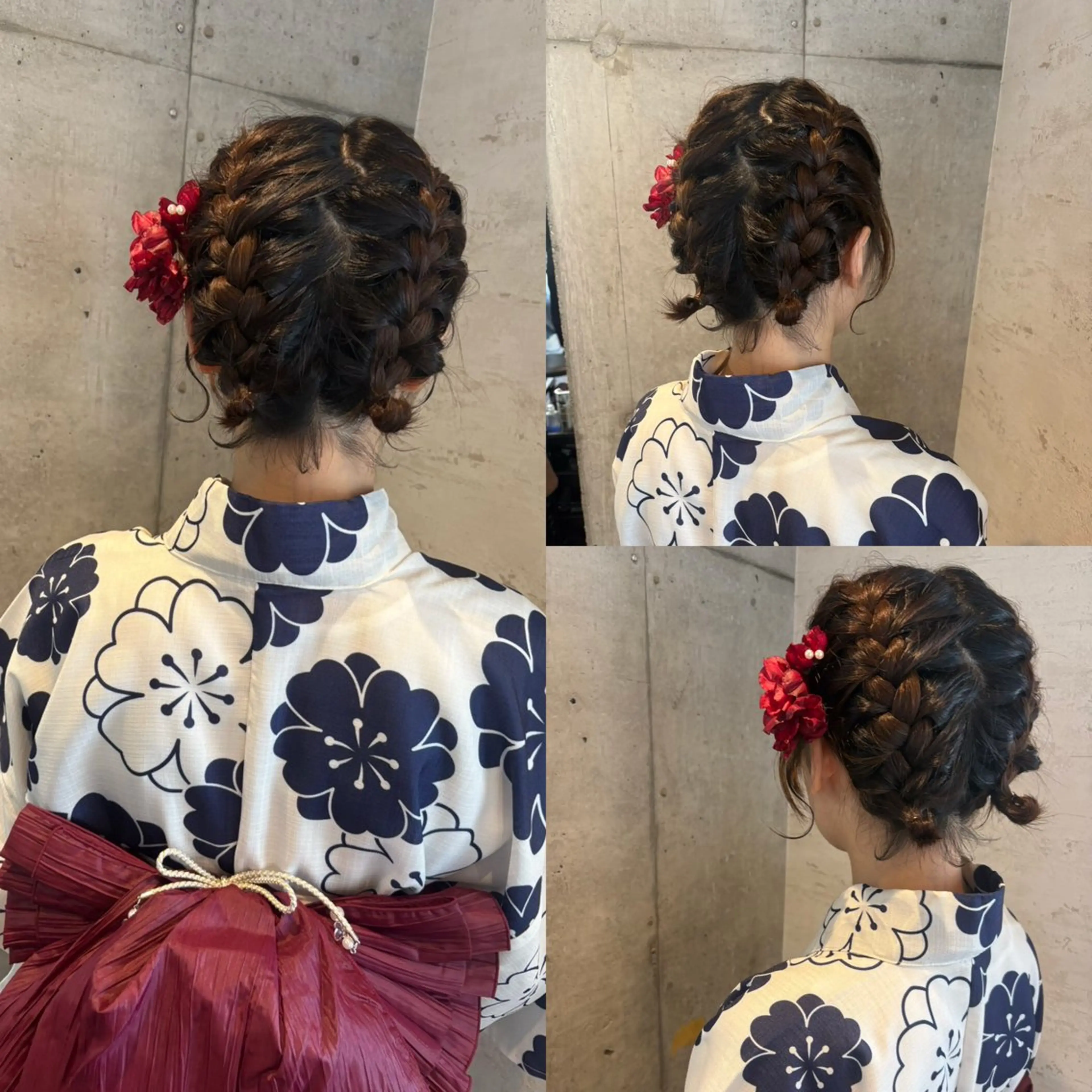 ヘアアレンジ 着付け 美髪× ヘアセット✨Araiのヘアスタイル
