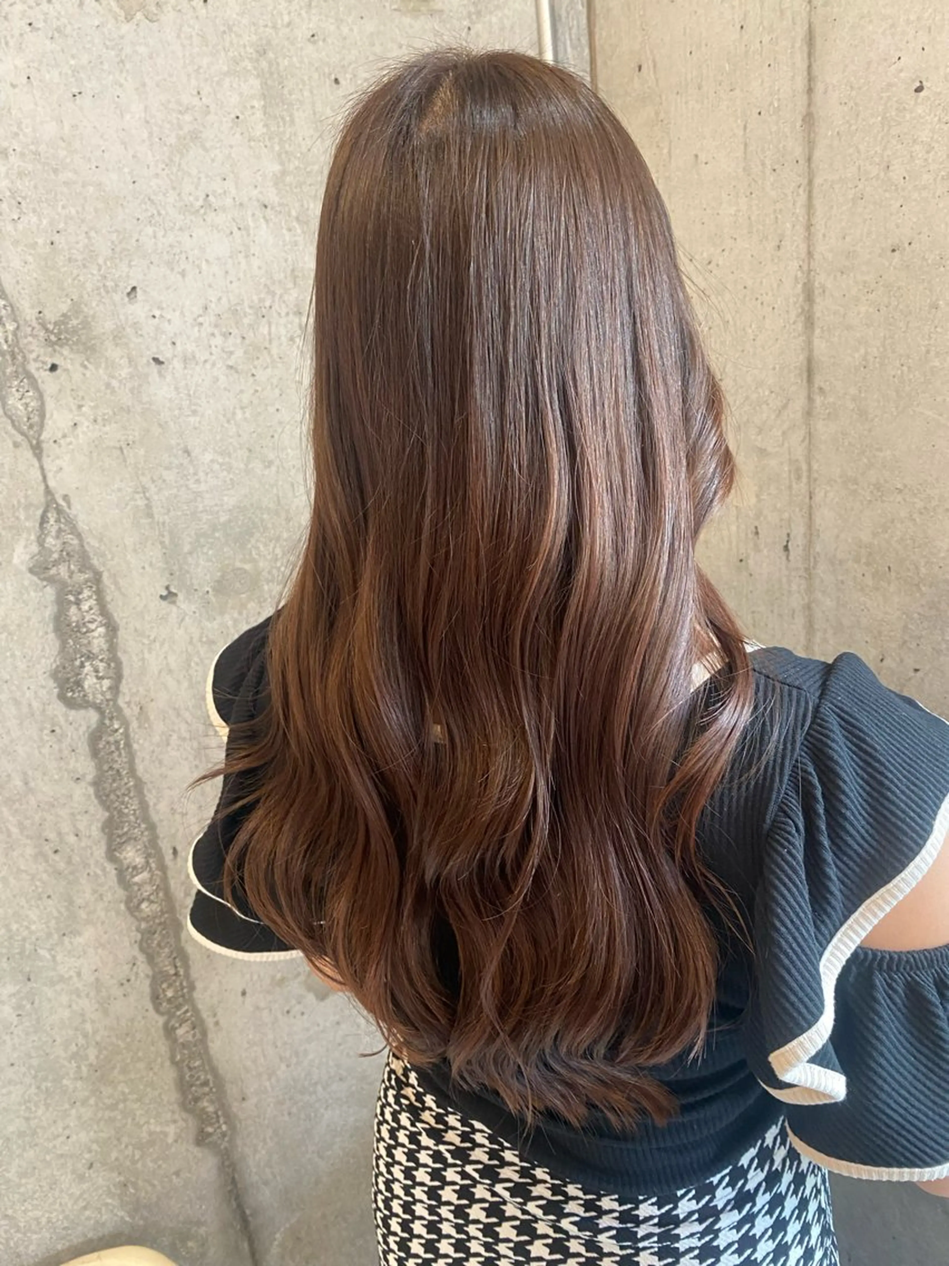 ロング カット ヘアカラー HIYORI🧁 登戸のヘアスタイル