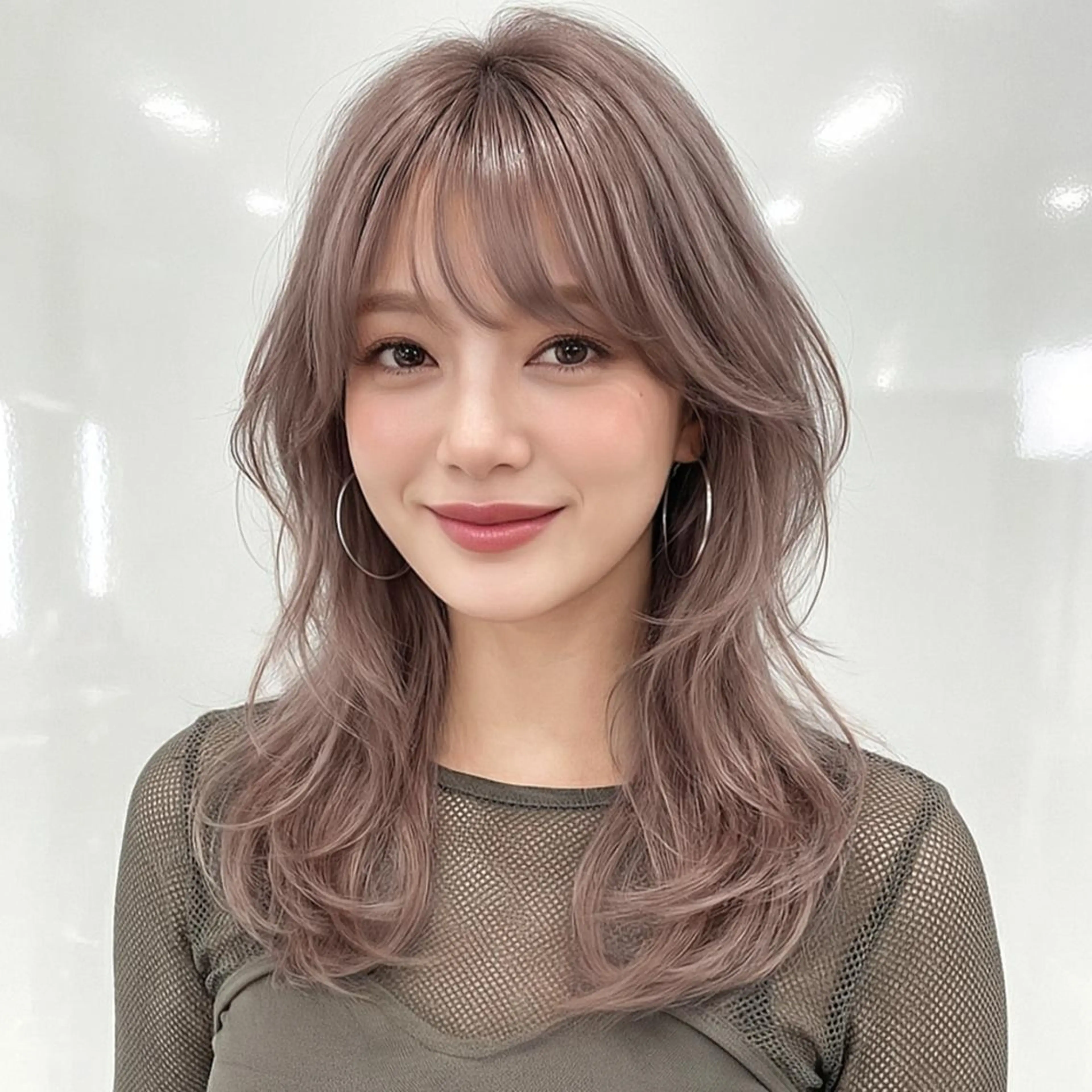 ロング 似合わせ✨透明感🫧 佐藤優斗のヘアスタイル