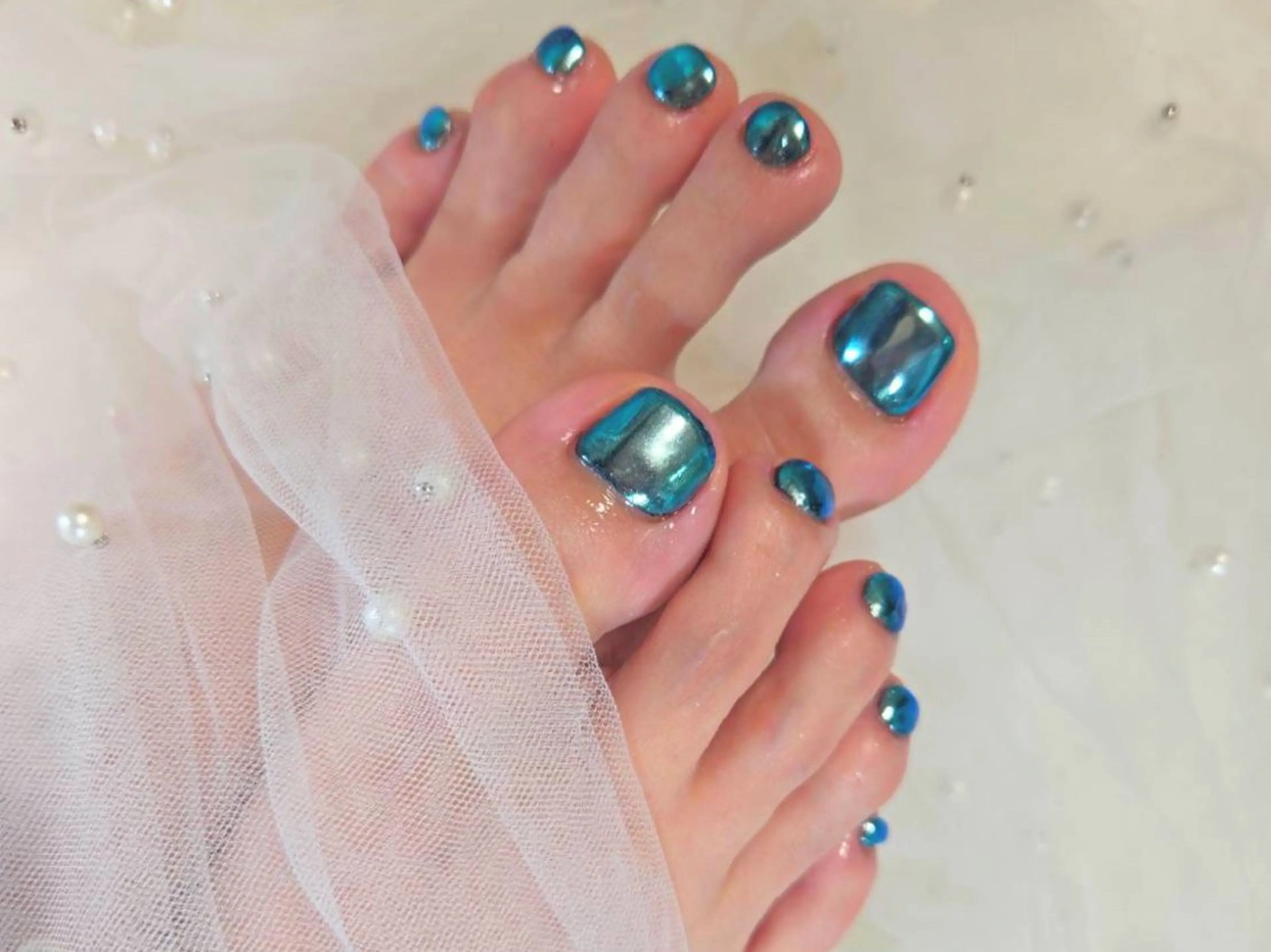 ネイル グリスター 💅のネイルデザイン