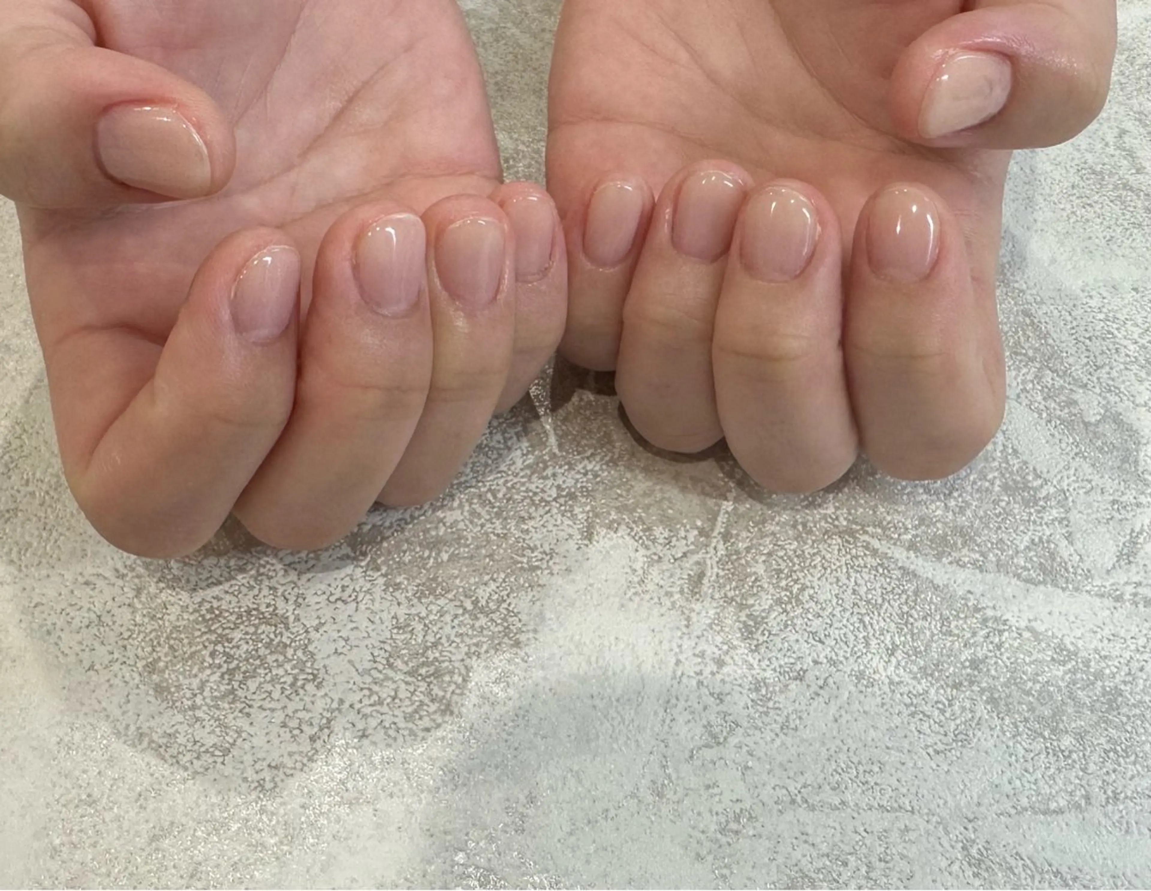 ネイル クリアネイル ジェルネイル オフィスネイル パラジェル ショートネイル Luana nail (ルアナネイル)のネイルデザイン