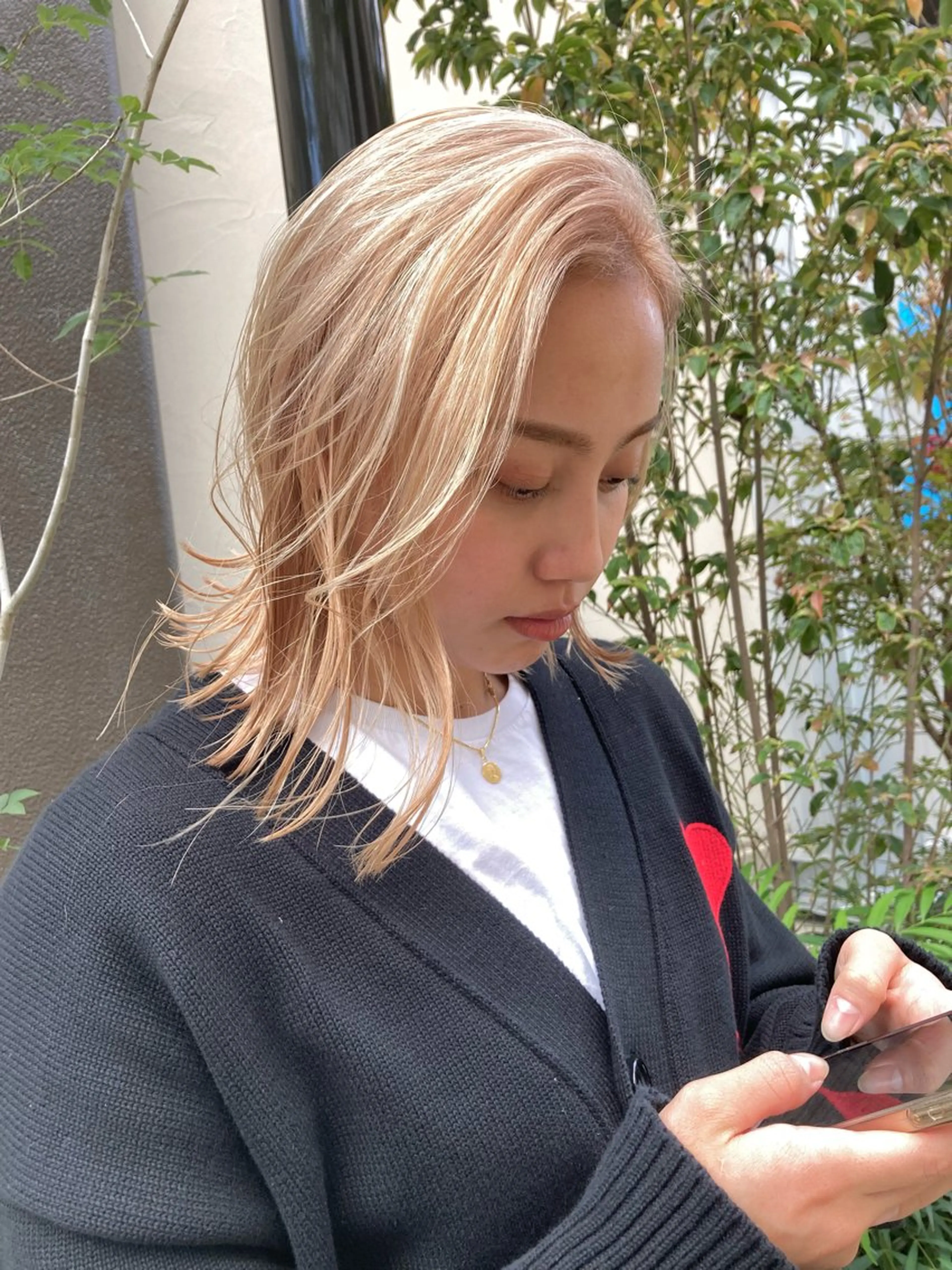 ミディアム 可愛いベージュ作る 美容師/あかね🧸のヘアスタイル