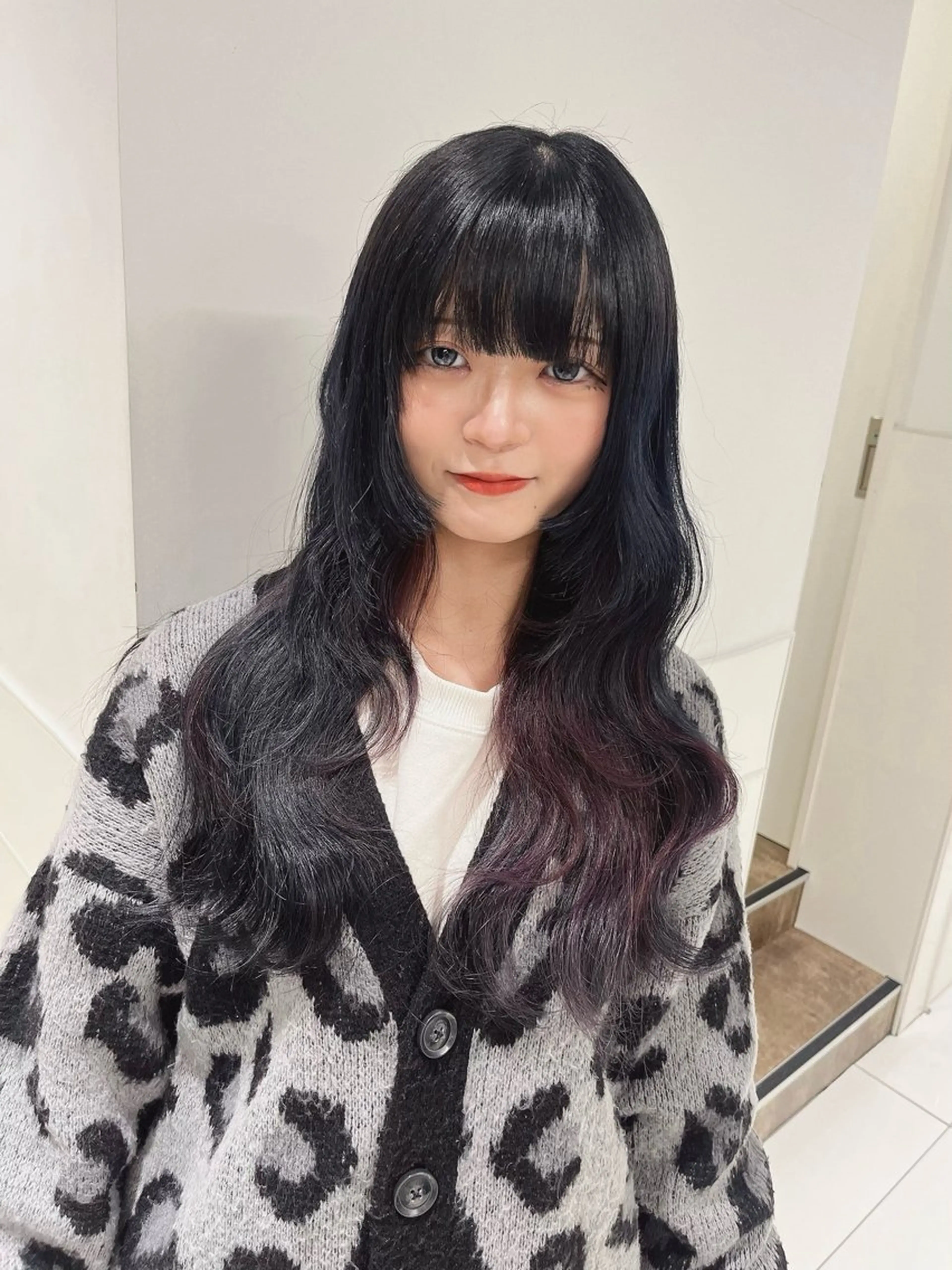 セミロング 顔まわりレイヤー レイヤーカット りおな/髪質改善/ カラー /平尾のヘアスタイル