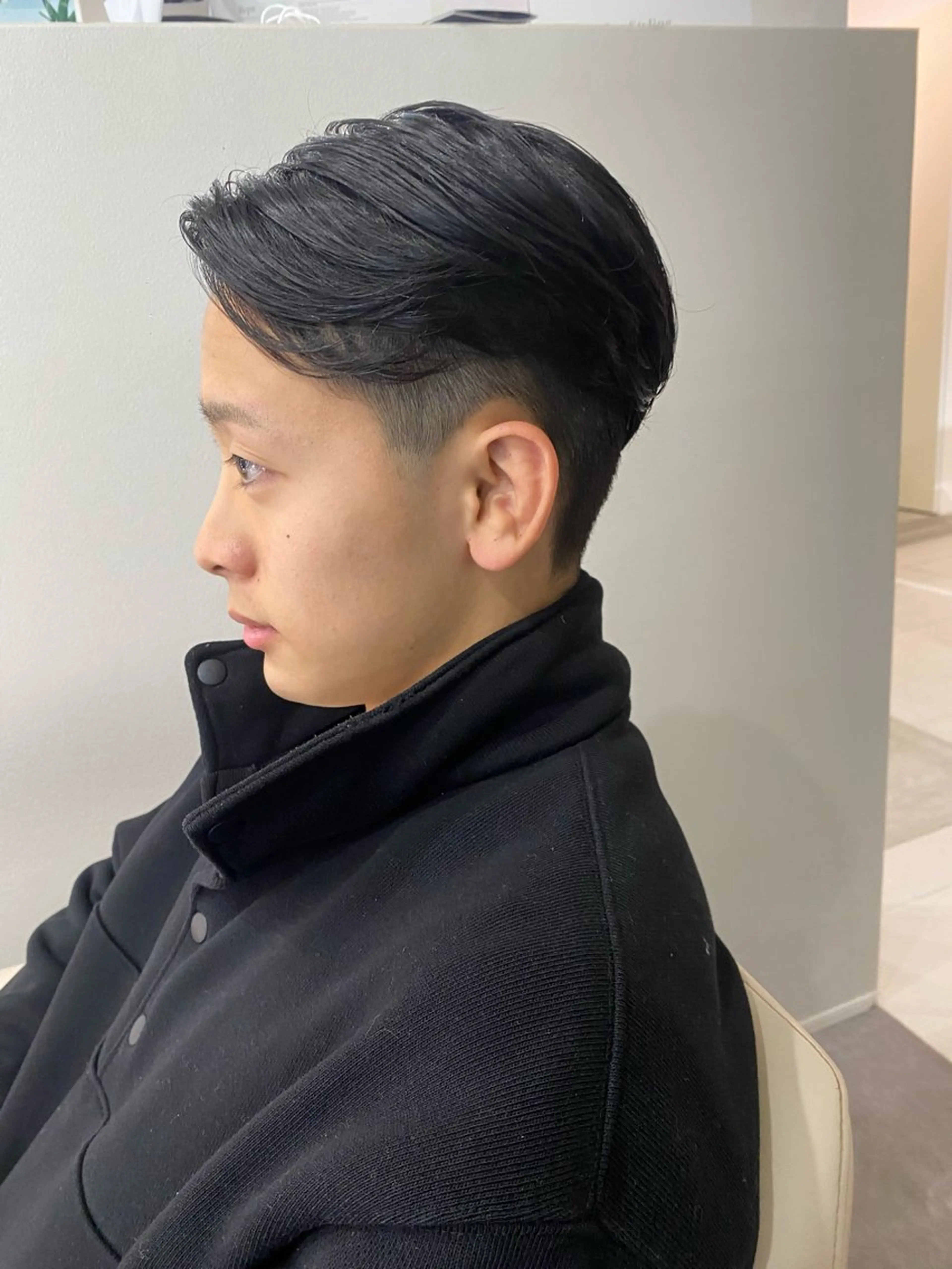 メンズカット+パーマの写真