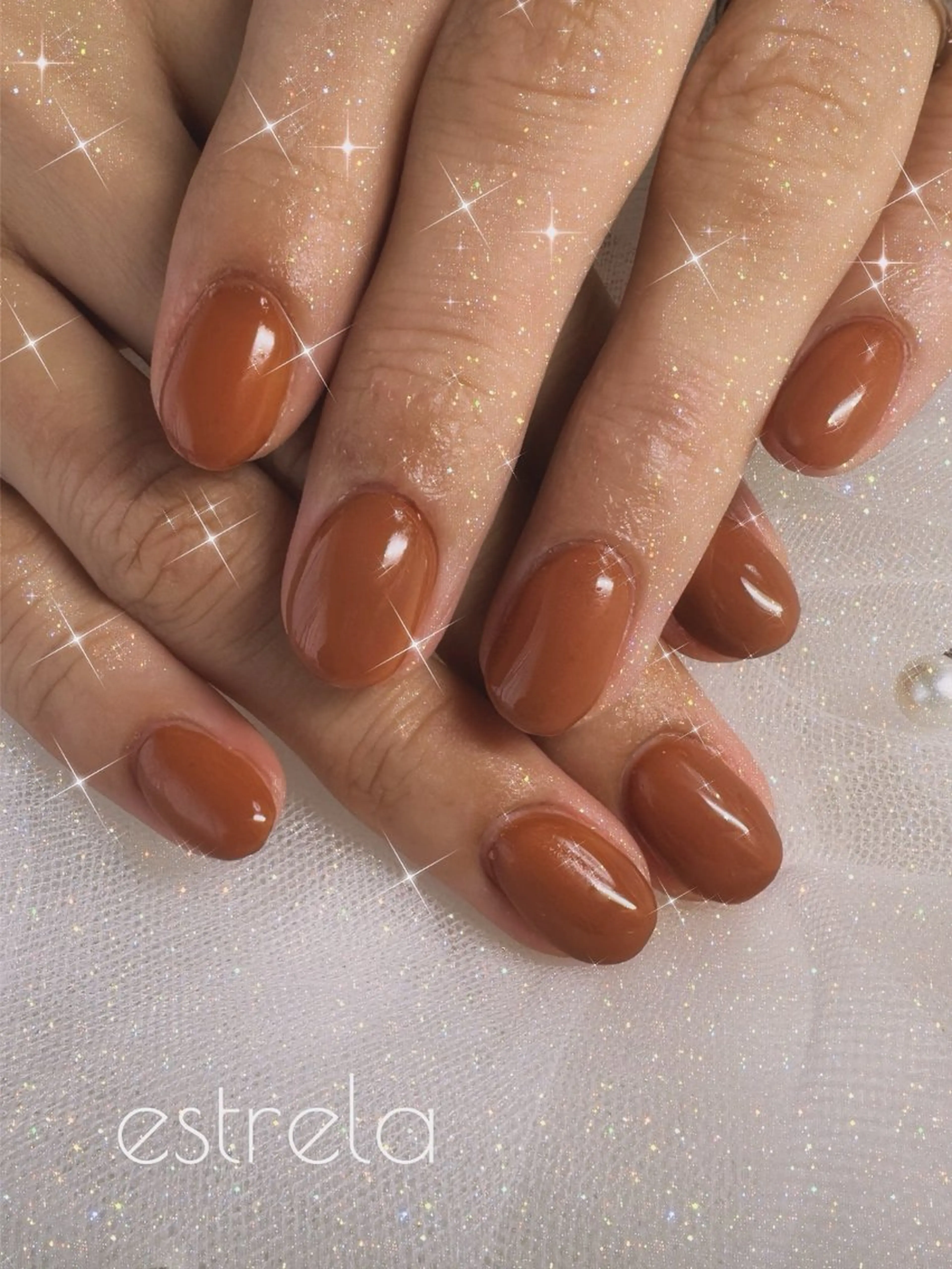 ネイル ハンドネイル estrela 🍑のネイルデザイン