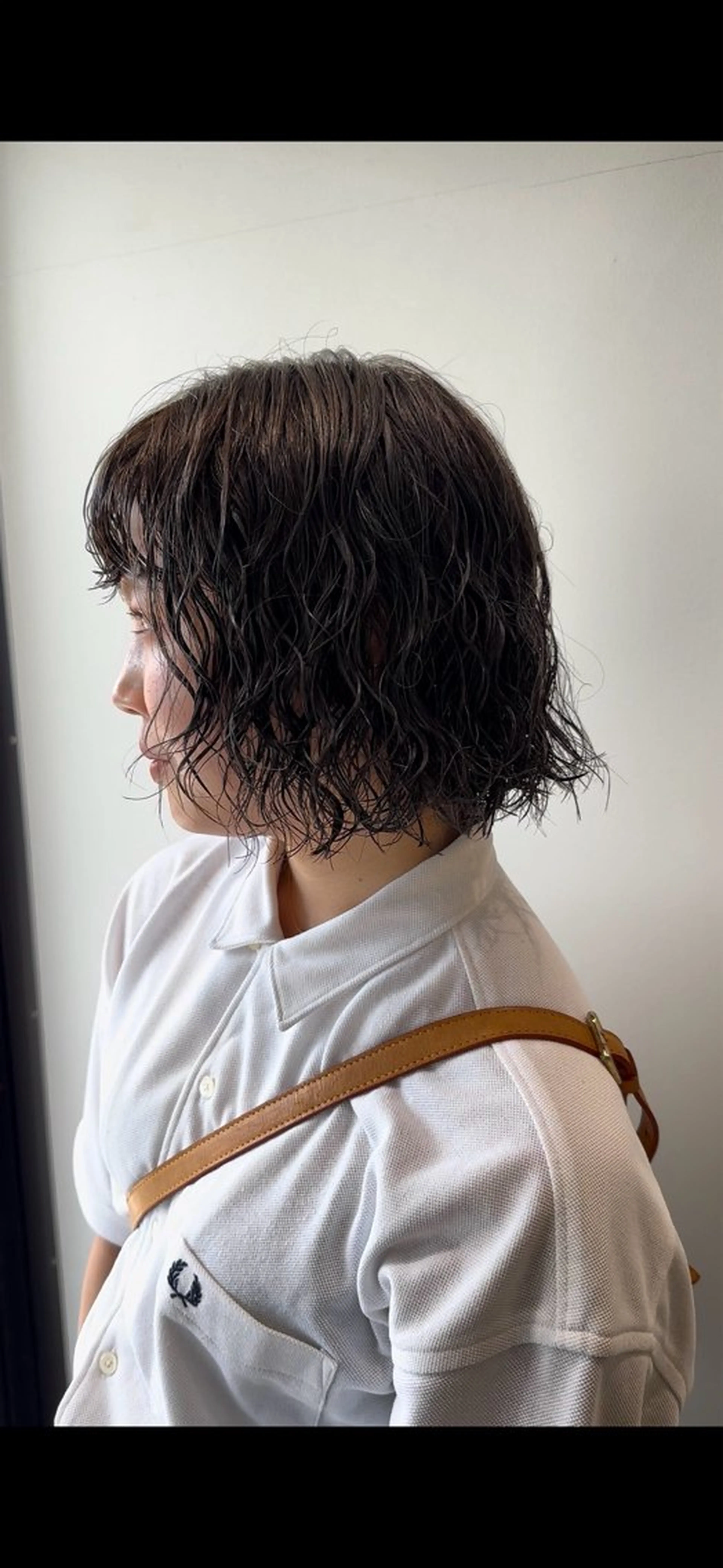 ミディアム パーマ 🦋ハイトーン🦋/ かのんのヘアスタイル